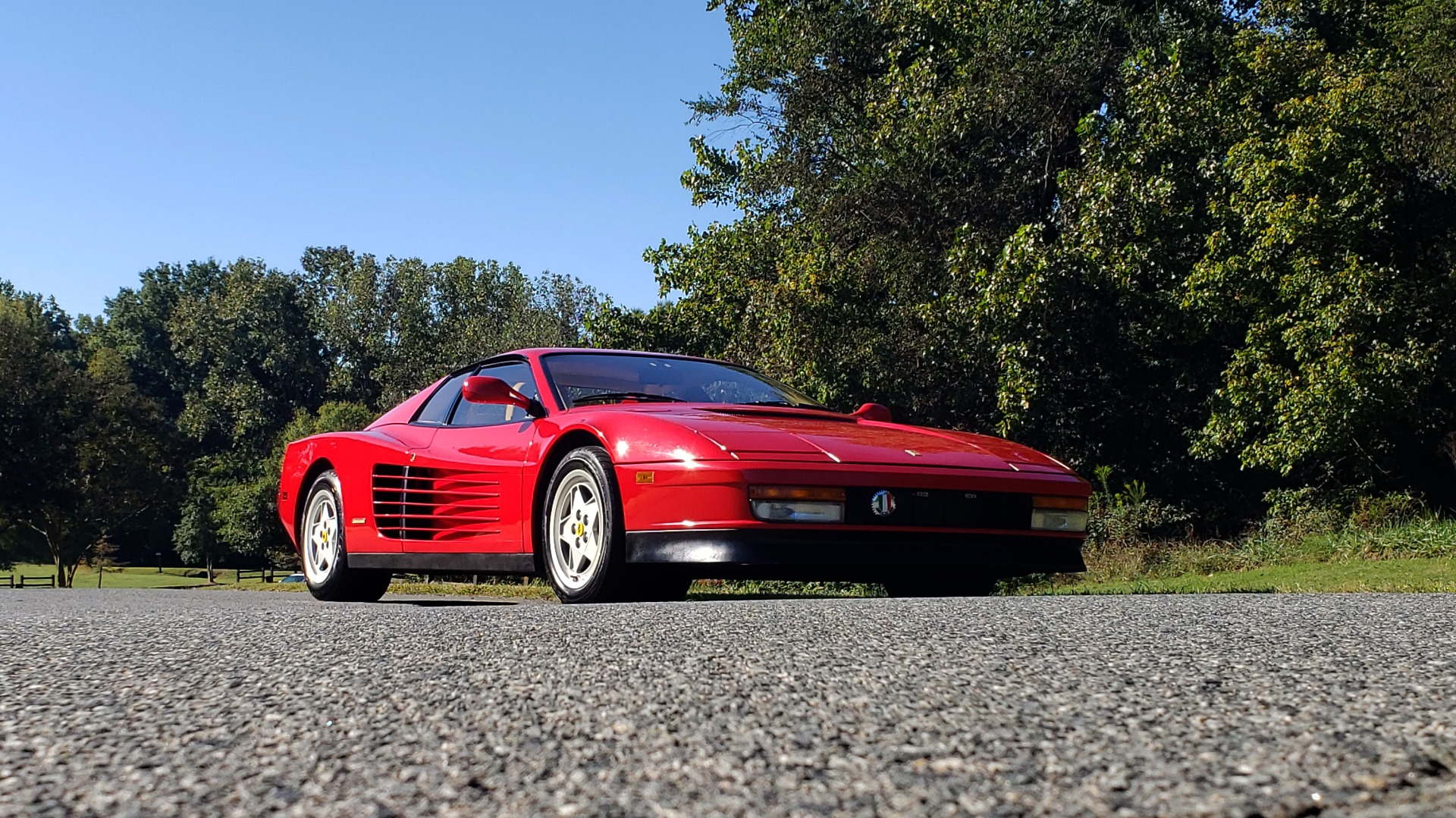 Used 1988 Ferrari TESTAROSSA COUPE / 4.9L FLAT-12 / 5-SPEED MANUAL / LOW MILES SUPER CLEAN for sale Sold at Formula Imports in Charlotte NC 28227 13