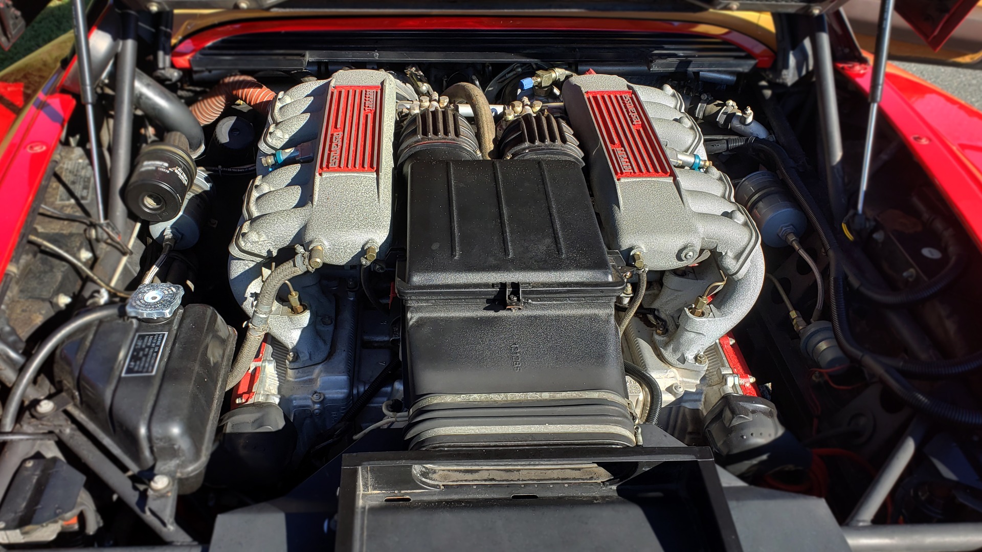 Used 1988 Ferrari TESTAROSSA COUPE / 4.9L FLAT-12 / 5-SPEED MANUAL / LOW MILES SUPER CLEAN for sale Sold at Formula Imports in Charlotte NC 28227 16