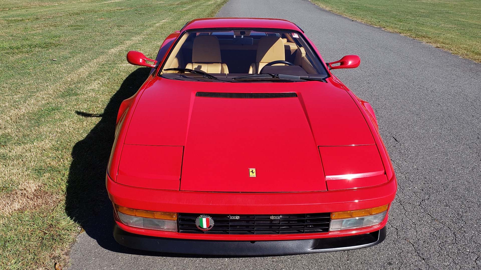Used 1988 Ferrari TESTAROSSA COUPE / 4.9L FLAT-12 / 5-SPEED MANUAL / LOW MILES SUPER CLEAN for sale Sold at Formula Imports in Charlotte NC 28227 26