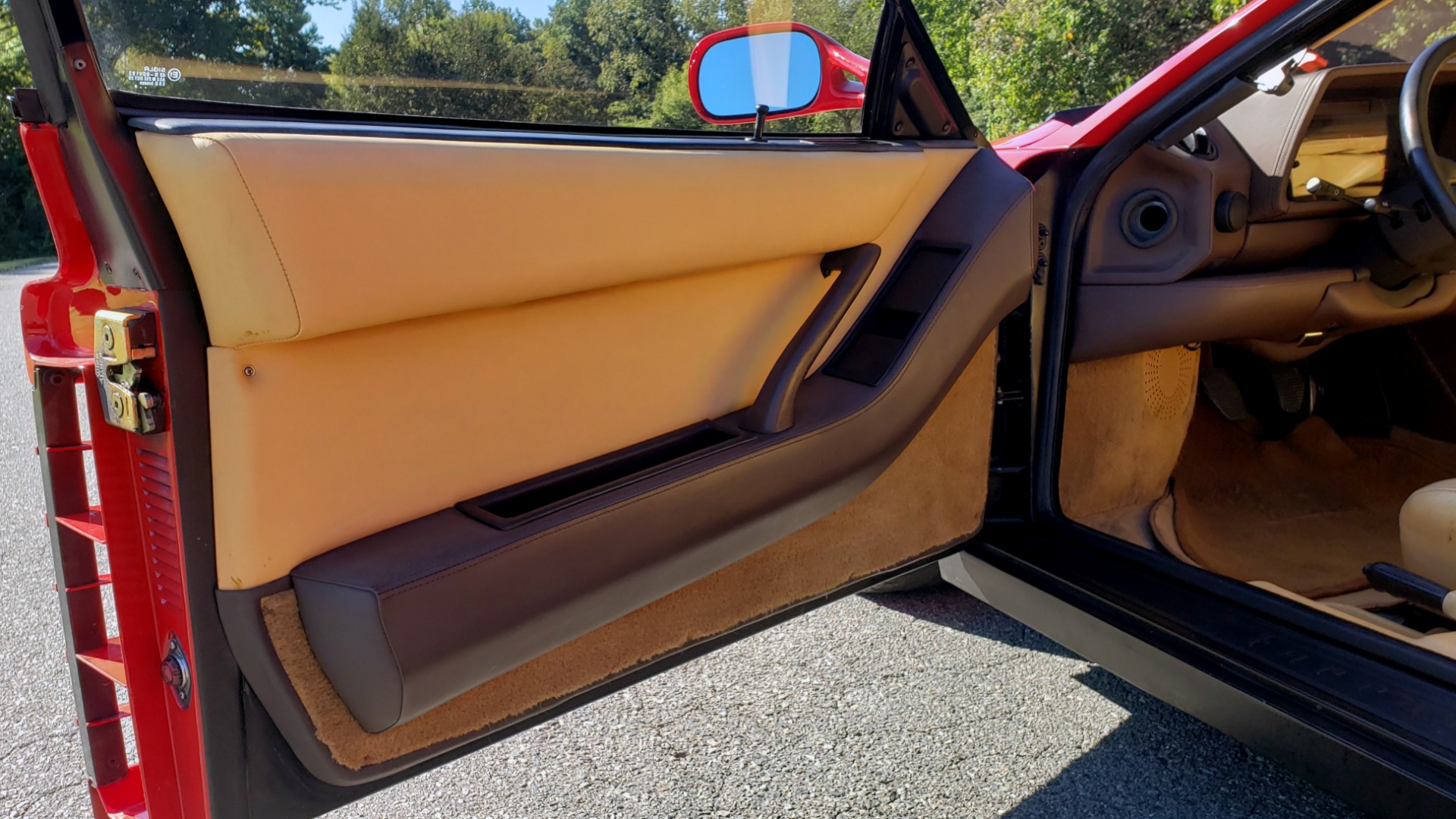 Used 1988 Ferrari TESTAROSSA COUPE / 4.9L FLAT-12 / 5-SPEED MANUAL / LOW MILES SUPER CLEAN for sale Sold at Formula Imports in Charlotte NC 28227 34