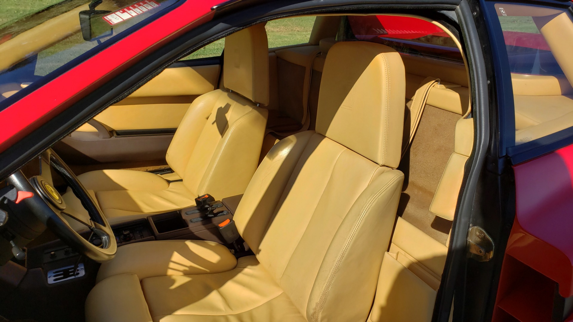 Used 1988 Ferrari TESTAROSSA COUPE / 4.9L FLAT-12 / 5-SPEED MANUAL / LOW MILES SUPER CLEAN for sale Sold at Formula Imports in Charlotte NC 28227 36
