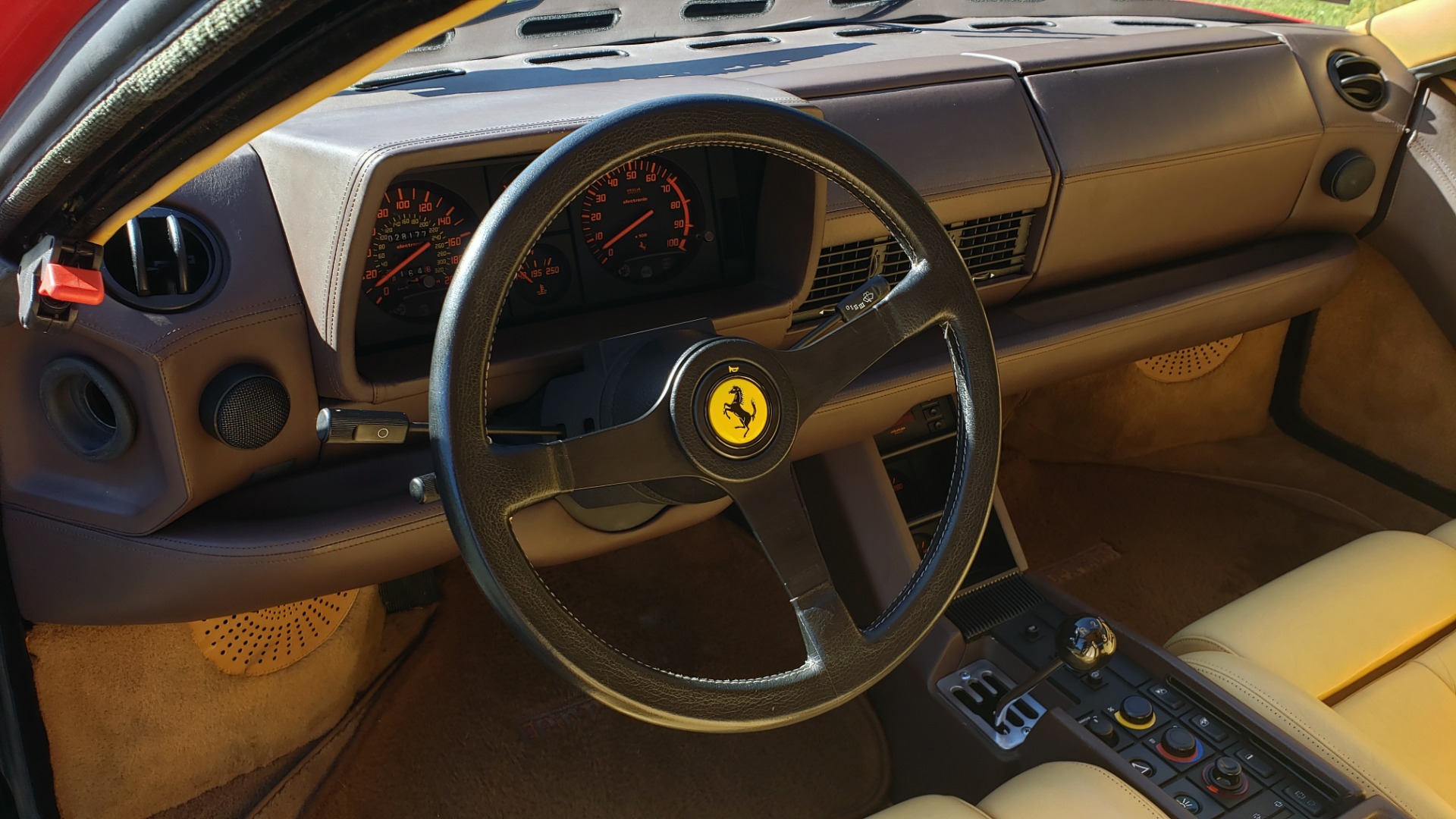 Used 1988 Ferrari TESTAROSSA COUPE / 4.9L FLAT-12 / 5-SPEED MANUAL / LOW MILES SUPER CLEAN for sale Sold at Formula Imports in Charlotte NC 28227 37