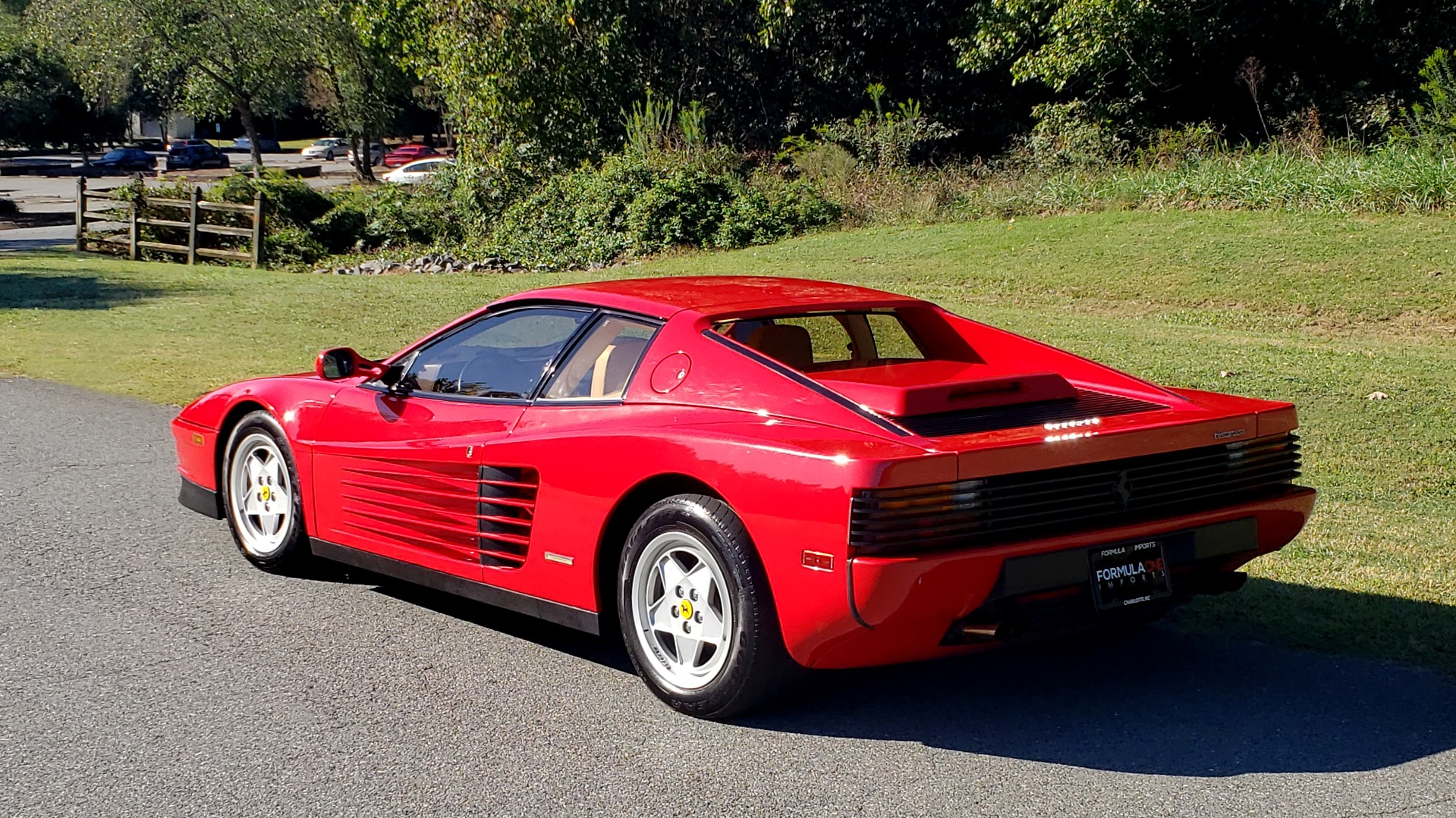 Used 1988 Ferrari TESTAROSSA COUPE / 4.9L FLAT-12 / 5-SPEED MANUAL / LOW MILES SUPER CLEAN for sale Sold at Formula Imports in Charlotte NC 28227 4