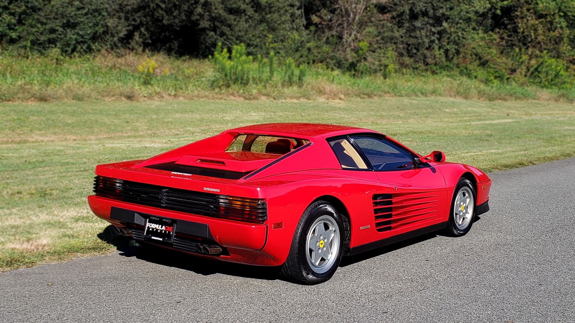 Used 1988 Ferrari TESTAROSSA COUPE / 4.9L FLAT-12 / 5-SPEED MANUAL / LOW MILES SUPER CLEAN for sale Sold at Formula Imports in Charlotte NC 28227 8