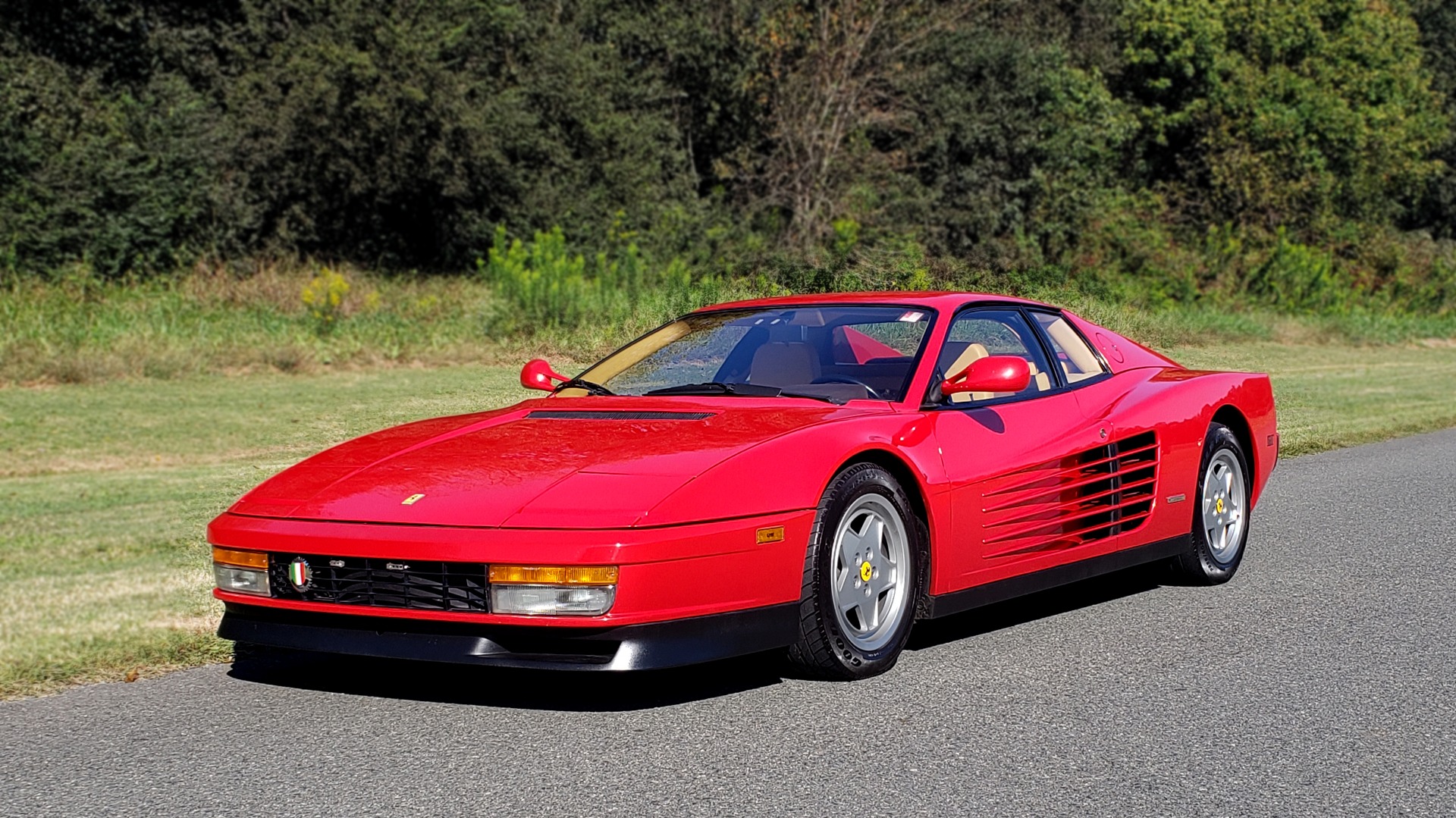 Used 19 Ferrari Testarossa Coupe 4 9l Flat 12 5 Speed Manual Low Miles Super Clean For Sale 108 999 Formula Imports Stock Fc