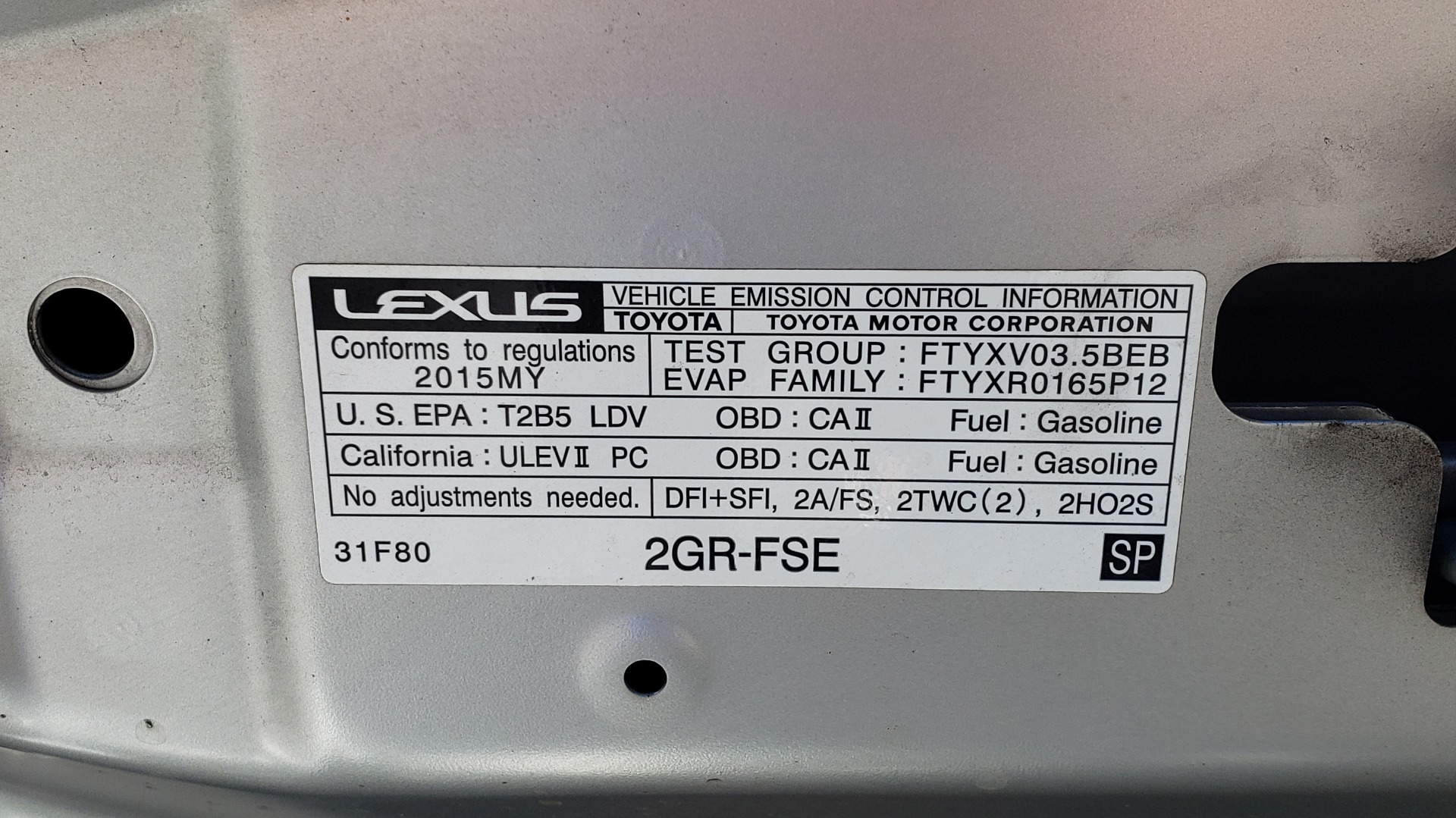 Used 2015 Lexus IS 350 F-SPORT / AWD / NAV / SUNROOF / BSM / REARVIEW for sale Sold at Formula Imports in Charlotte NC 28227 13