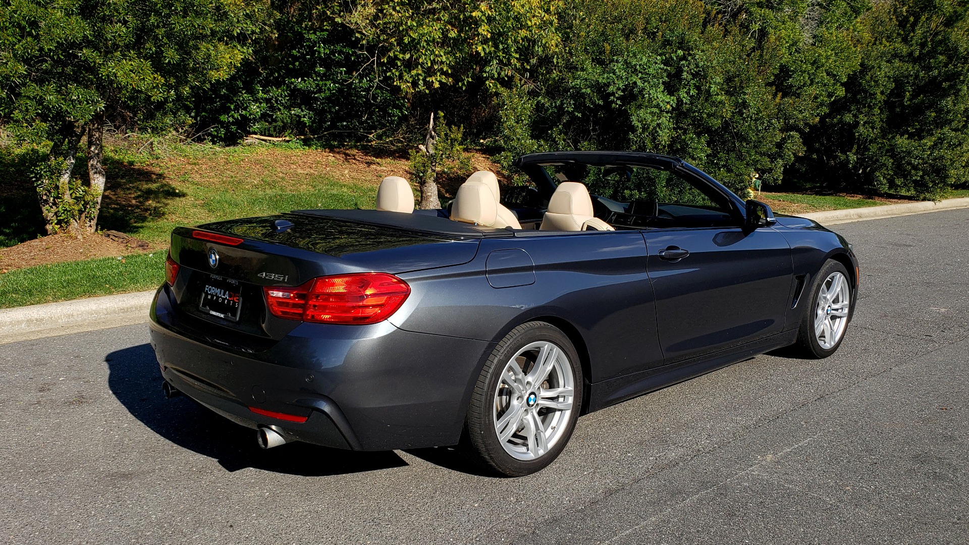 Used 2014 BMW 4 SERIES 435I CONVERTIBLE M-SPORT / PREM PKG / DRVR ASST / CLD WTHR for sale Sold at Formula Imports in Charlotte NC 28227 20