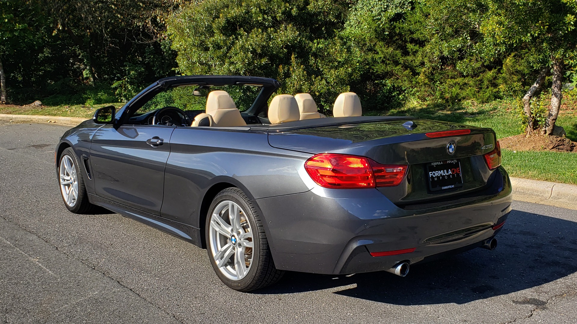 Used 2014 BMW 4 SERIES 435I CONVERTIBLE M-SPORT / PREM PKG / DRVR ASST / CLD WTHR for sale Sold at Formula Imports in Charlotte NC 28227 6