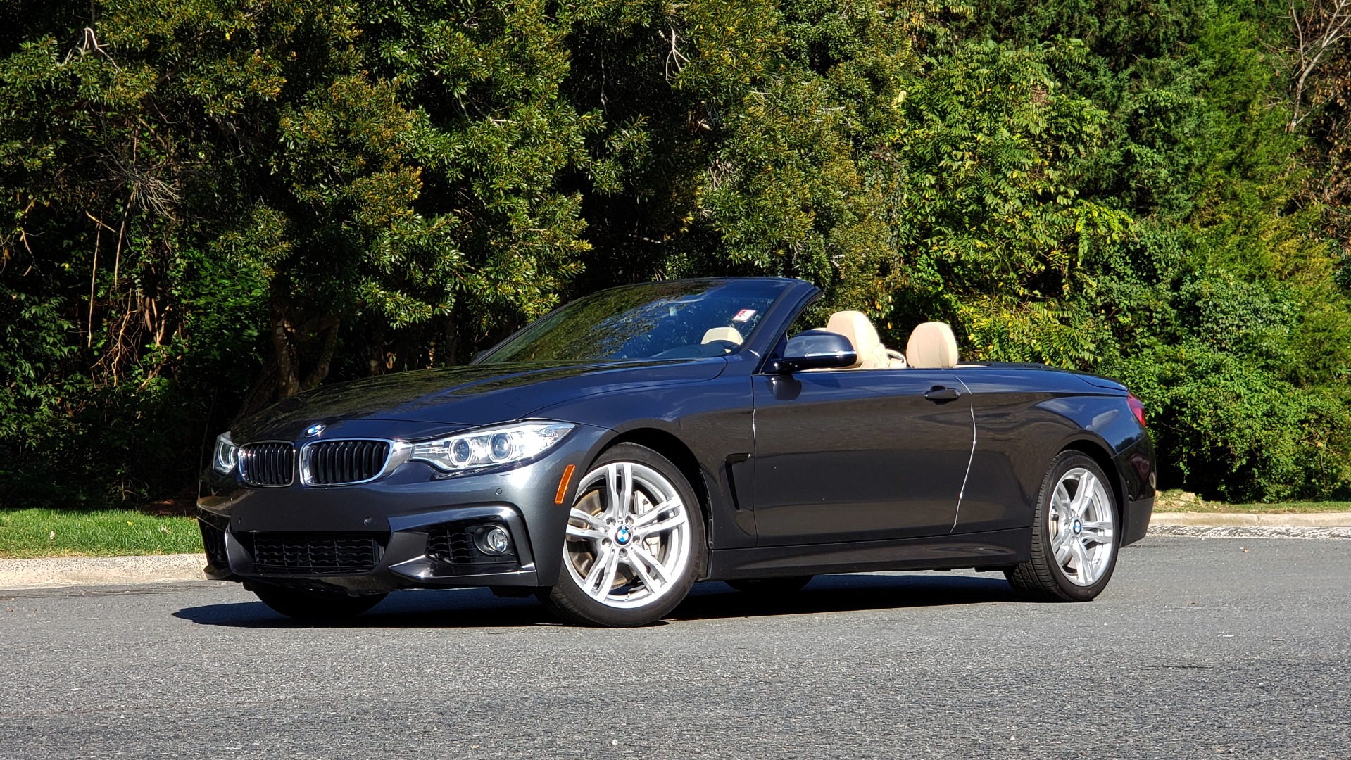 Used 2014 BMW 4 SERIES 435I CONVERTIBLE M-SPORT / PREM PKG / DRVR ASST / CLD WTHR for sale Sold at Formula Imports in Charlotte NC 28227 1