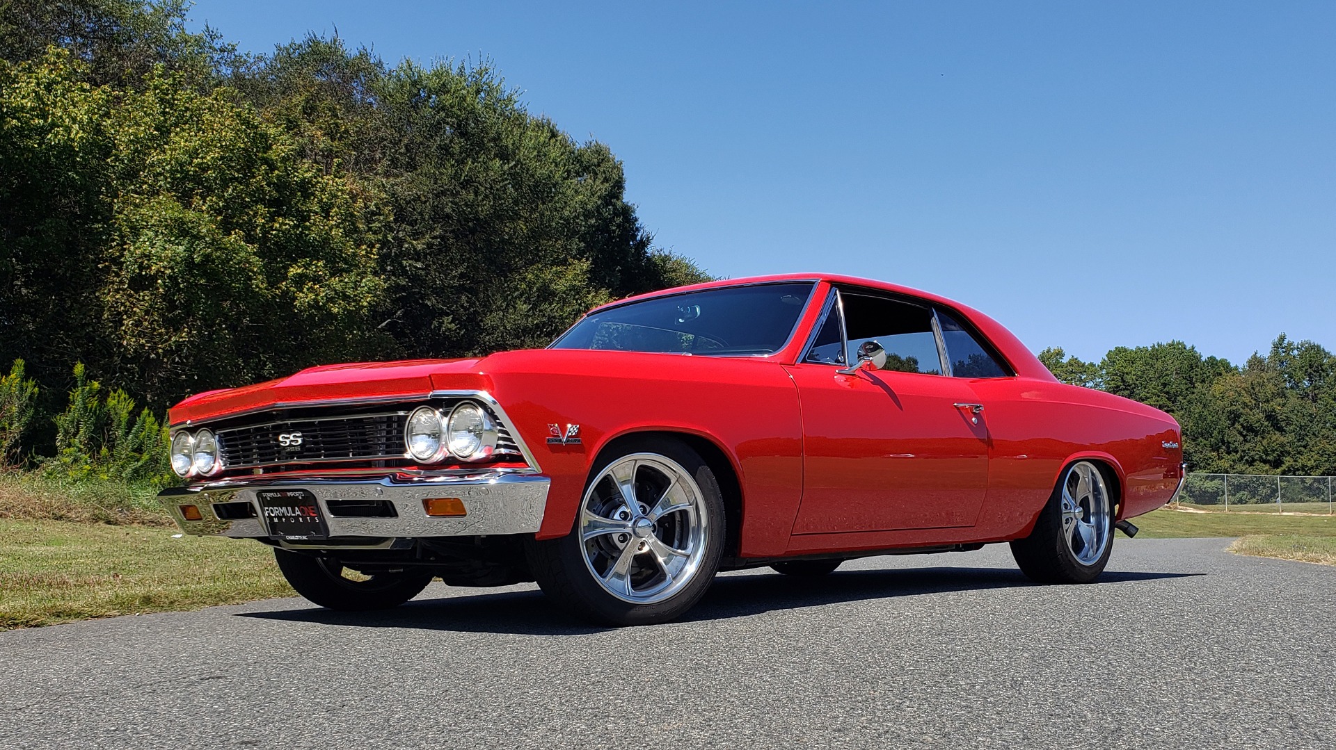 Used 1966 Chevrolet CHEVELLE SS 396 CUSTOM RESTO-MOD / 4-SPEED MANUAL / 12-BOLT REAR for sale Sold at Formula Imports in Charlotte NC 28227 2