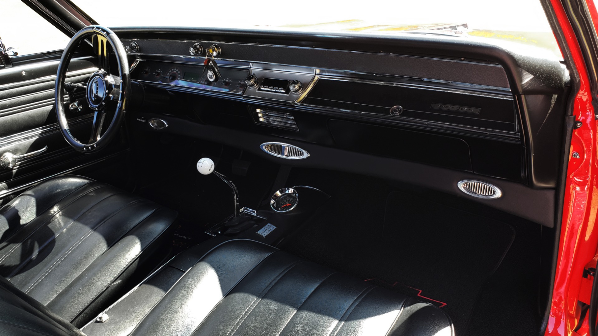 Used 1966 Chevrolet CHEVELLE SS 396 CUSTOM RESTO-MOD / 4-SPEED MANUAL / 12-BOLT REAR for sale Sold at Formula Imports in Charlotte NC 28227 48