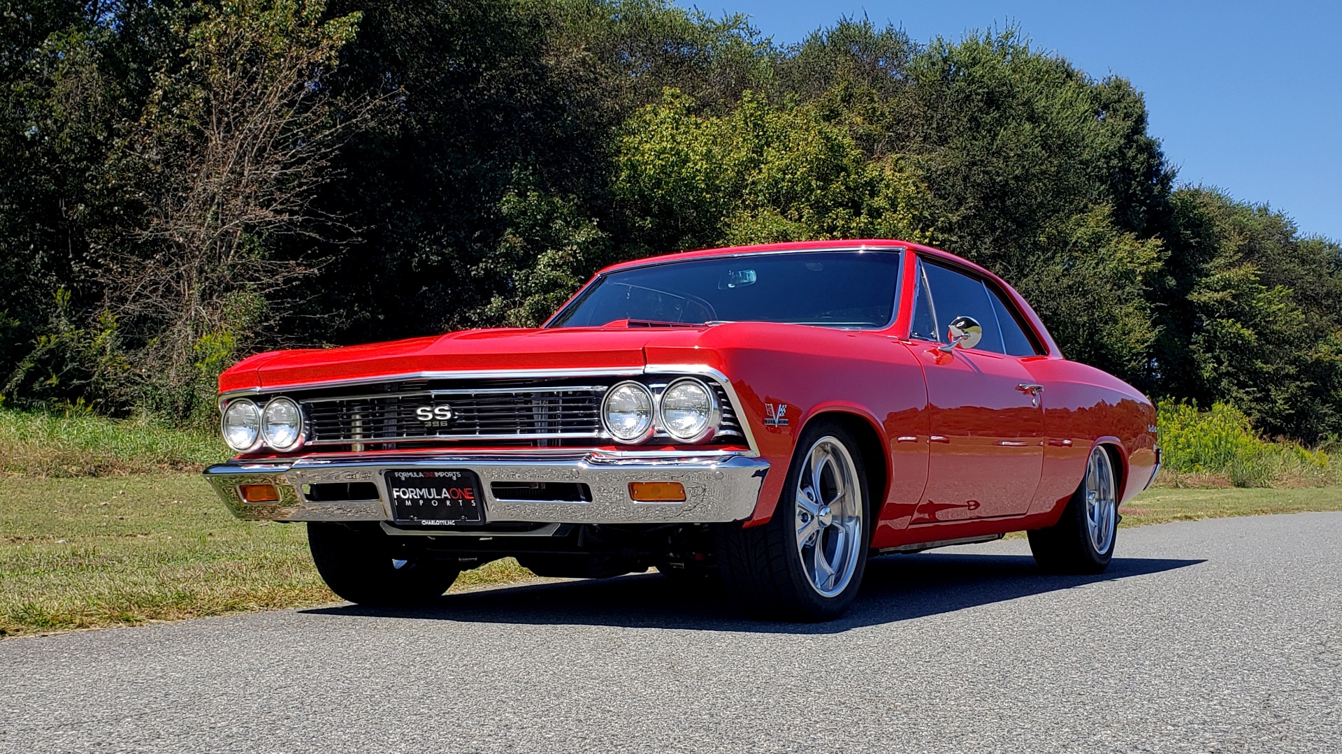 Used 1966 Chevrolet CHEVELLE SS 396 CUSTOM RESTO-MOD / 4-SPEED MANUAL / 12-BOLT REAR for sale Sold at Formula Imports in Charlotte NC 28227 5