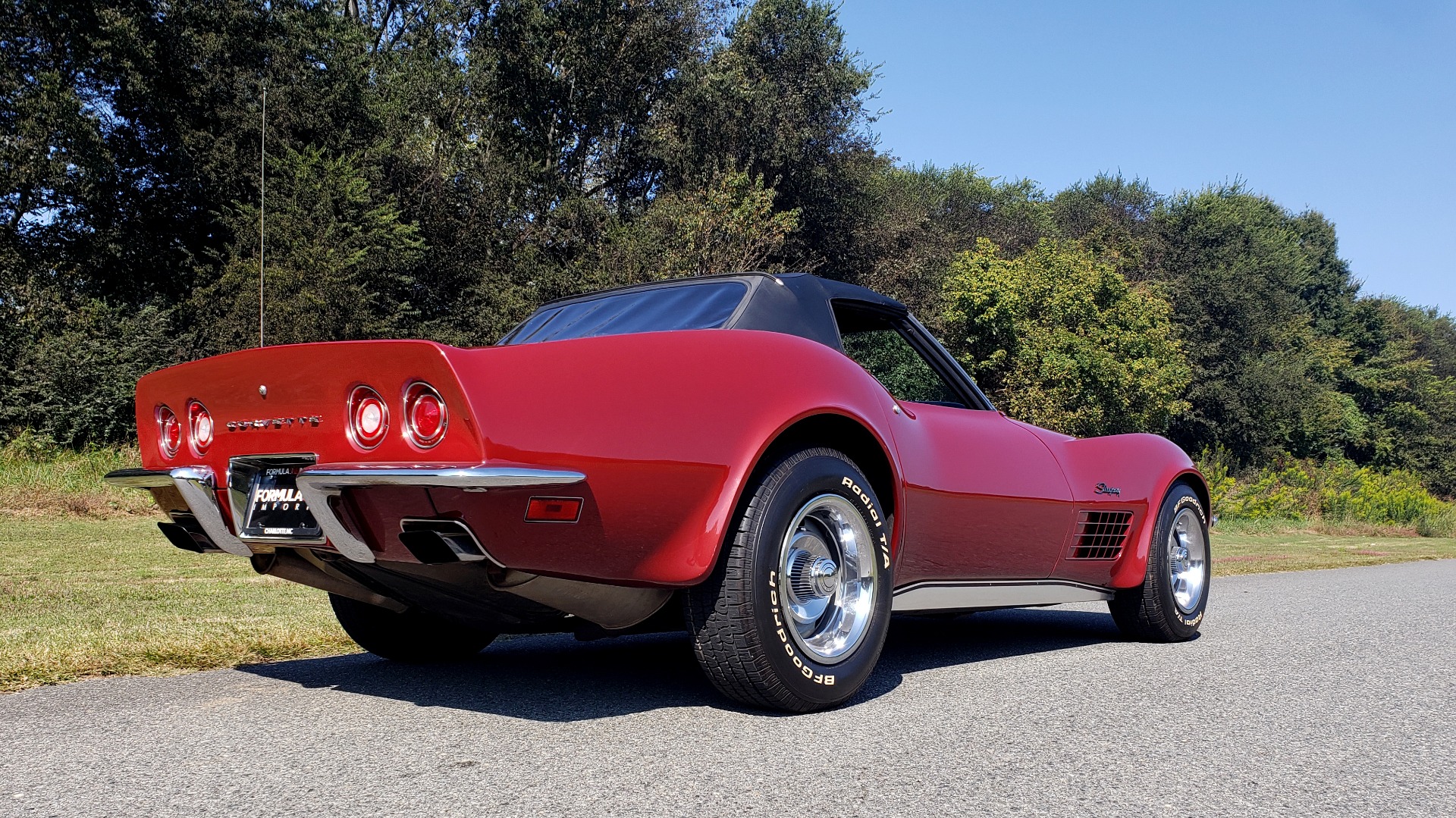 Used 1970 Chevrolet CORVETTE CONVERTIBLE / 454CI V8 / AUTO / NEW BLACK TOP / NUMBERS MATCH for sale Sold at Formula Imports in Charlotte NC 28227 10