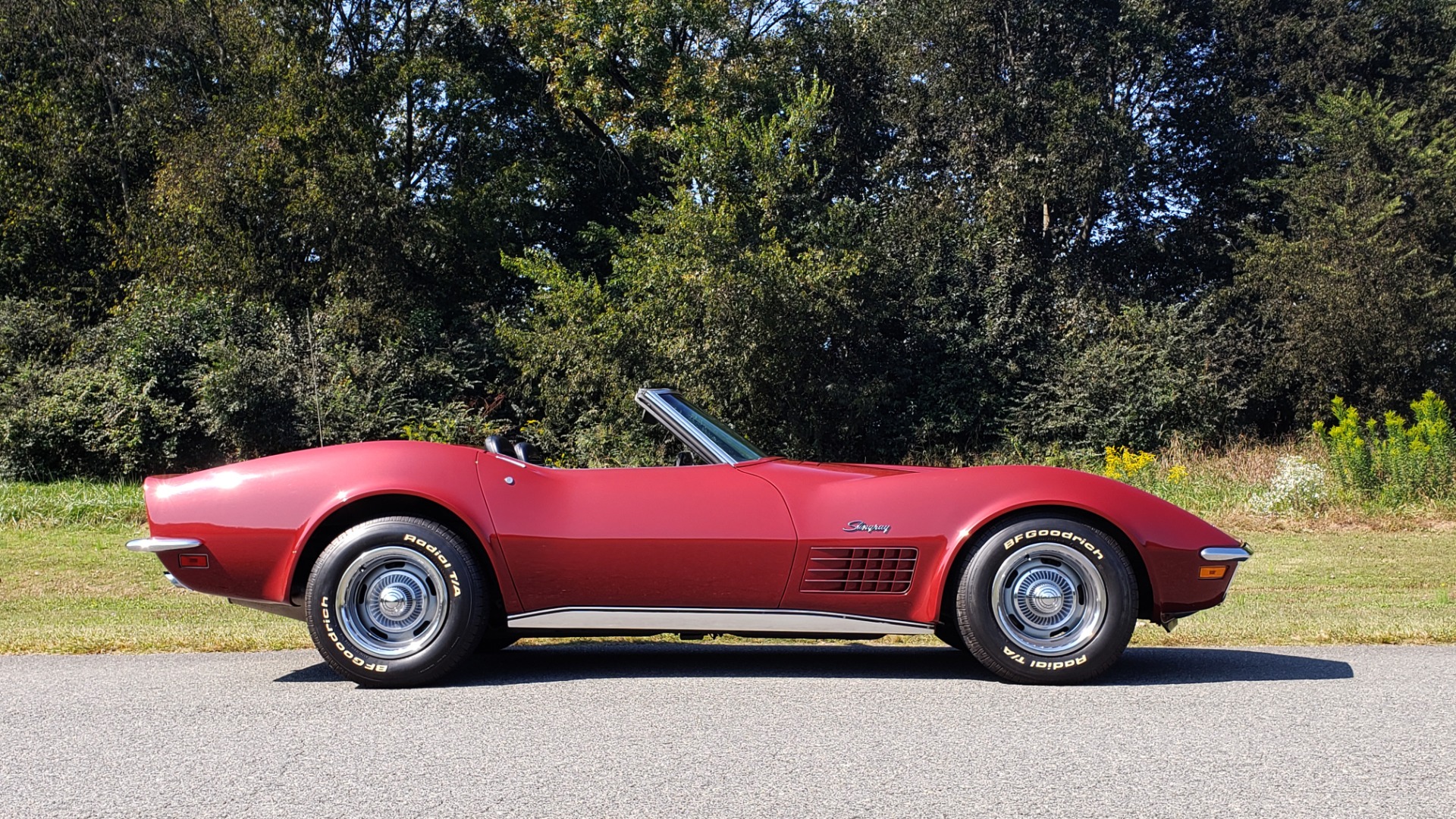 Used 1970 Chevrolet CORVETTE CONVERTIBLE / 454CI V8 / AUTO / NEW BLACK TOP / NUMBERS MATCH for sale Sold at Formula Imports in Charlotte NC 28227 13