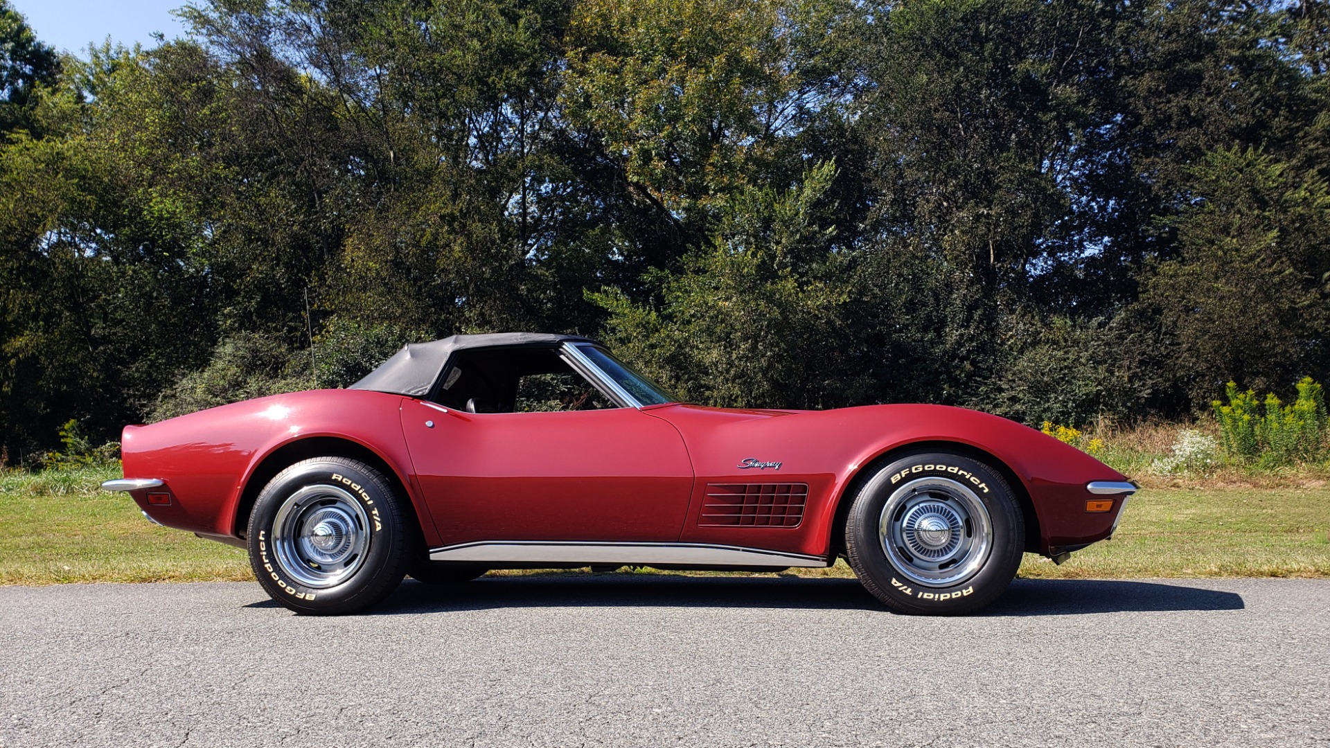 Used 1970 Chevrolet CORVETTE CONVERTIBLE / 454CI V8 / AUTO / NEW BLACK TOP / NUMBERS MATCH for sale Sold at Formula Imports in Charlotte NC 28227 14