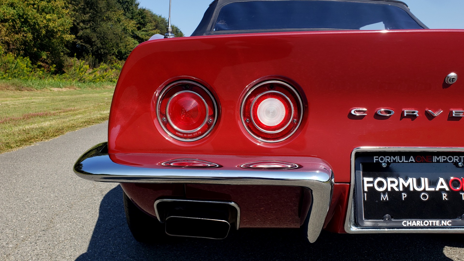 Used 1970 Chevrolet CORVETTE CONVERTIBLE / 454CI V8 / AUTO / NEW BLACK TOP / NUMBERS MATCH for sale Sold at Formula Imports in Charlotte NC 28227 18
