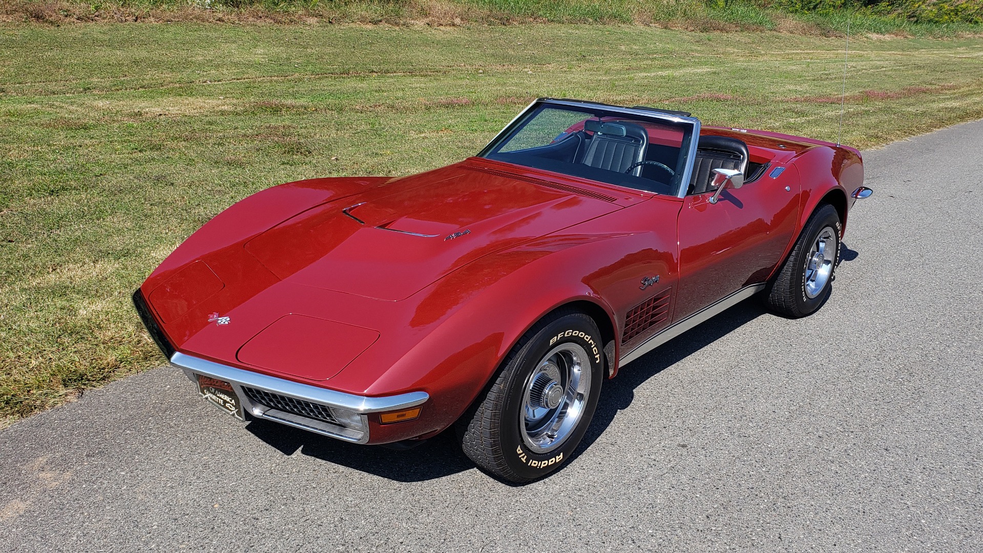 Used 1970 Chevrolet CORVETTE CONVERTIBLE / 454CI V8 / AUTO / NEW BLACK TOP / NUMBERS MATCH for sale Sold at Formula Imports in Charlotte NC 28227 3