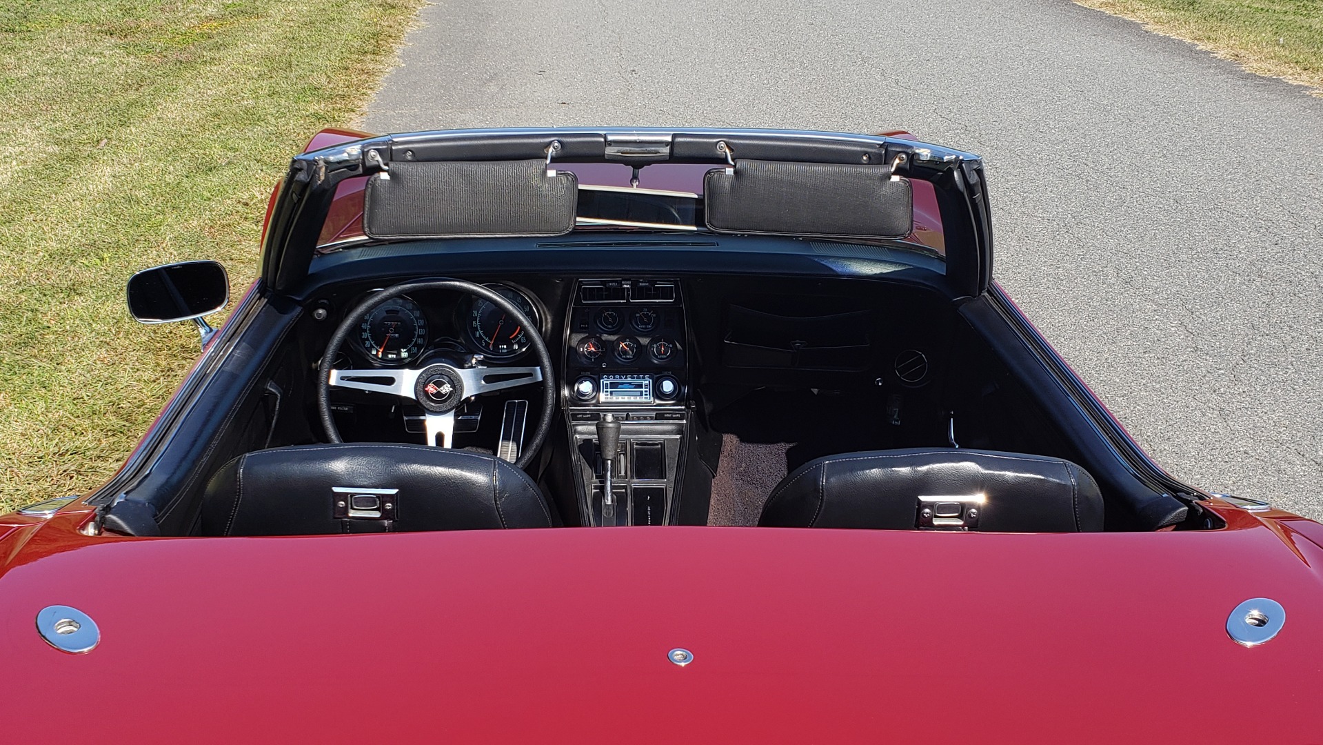 Used 1970 Chevrolet CORVETTE CONVERTIBLE / 454CI V8 / AUTO / NEW BLACK TOP / NUMBERS MATCH for sale Sold at Formula Imports in Charlotte NC 28227 39