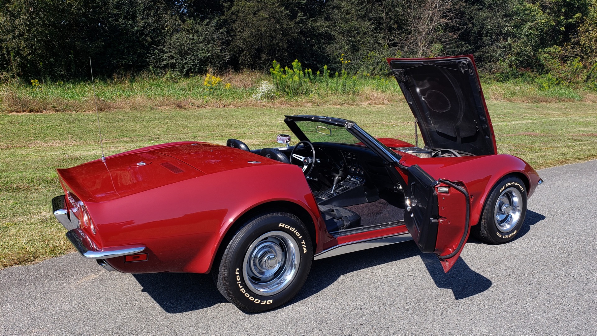 Used 1970 Chevrolet CORVETTE CONVERTIBLE / 454CI V8 / AUTO / NEW BLACK TOP / NUMBERS MATCH for sale Sold at Formula Imports in Charlotte NC 28227 42