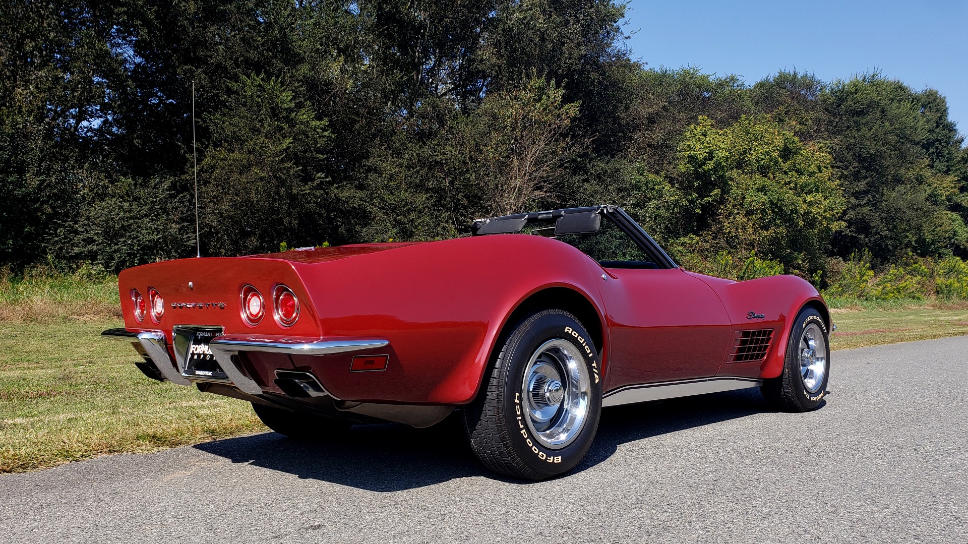Used 1970 Chevrolet CORVETTE CONVERTIBLE / 454CI V8 / AUTO / NEW BLACK TOP / NUMBERS MATCH for sale Sold at Formula Imports in Charlotte NC 28227 8