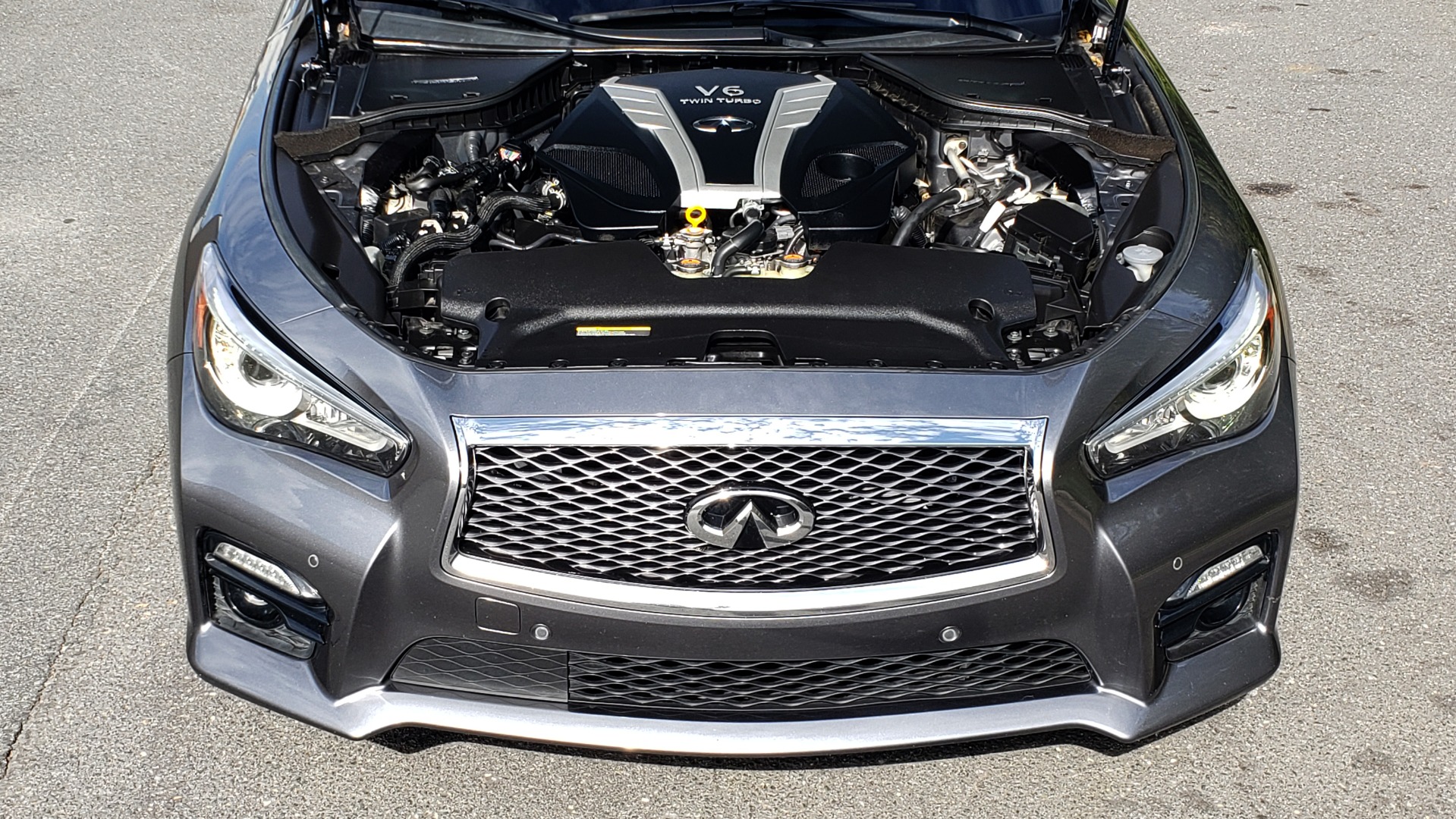 Used 2016 INFINITI Q50 3.0T RED SPORT 400 / NAV / PREM PLUS / BLIND SPOT / REARVIEW for sale Sold at Formula Imports in Charlotte NC 28227 11