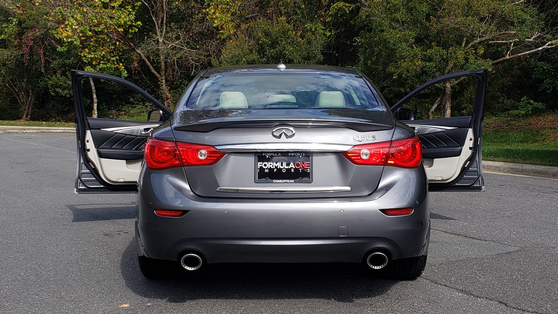 Used 2016 INFINITI Q50 3.0T RED SPORT 400 / NAV / PREM PLUS / BLIND SPOT / REARVIEW for sale Sold at Formula Imports in Charlotte NC 28227 27