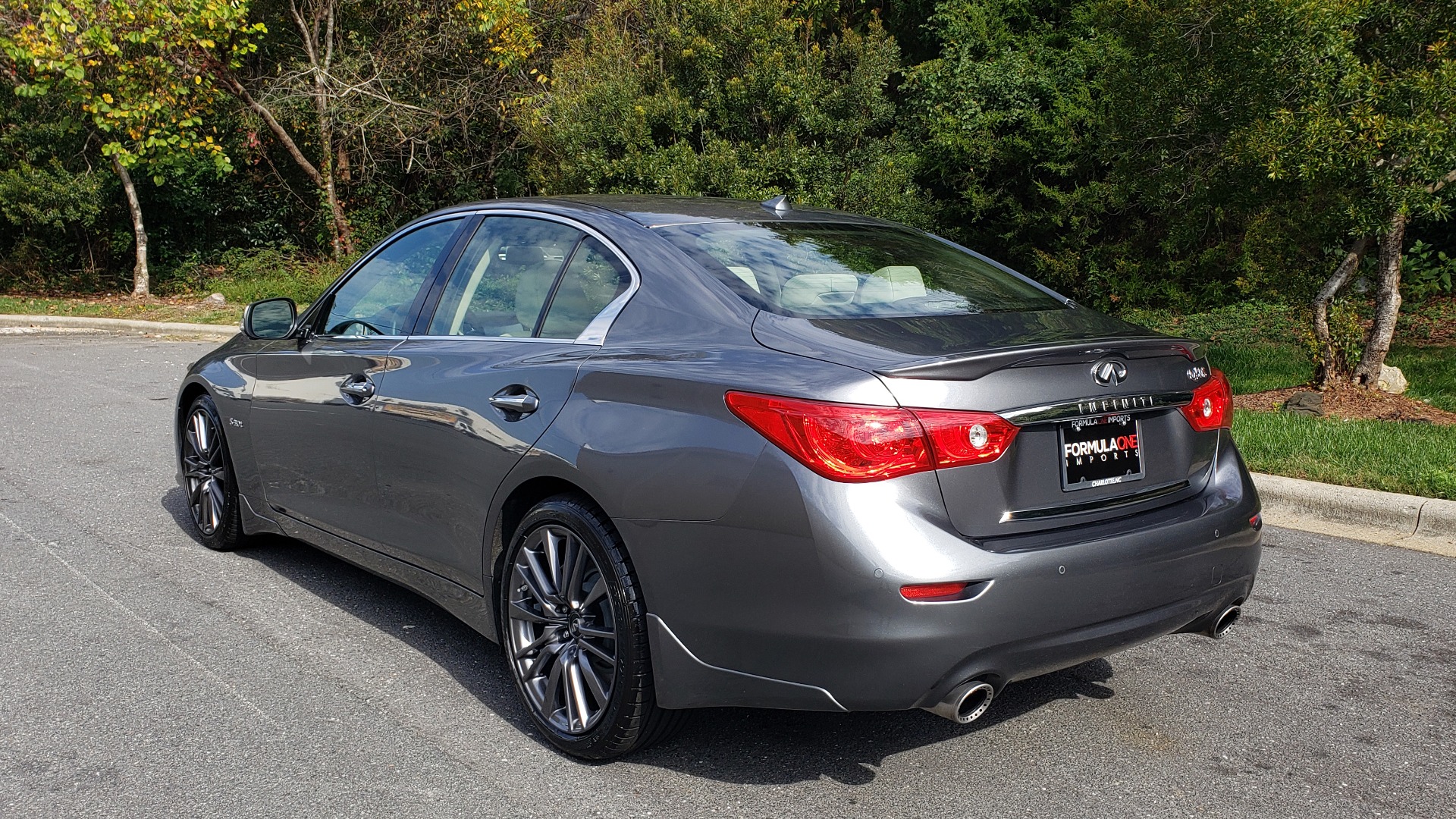 Used 2016 INFINITI Q50 3.0T RED SPORT 400 / NAV / PREM PLUS / BLIND SPOT / REARVIEW for sale Sold at Formula Imports in Charlotte NC 28227 3