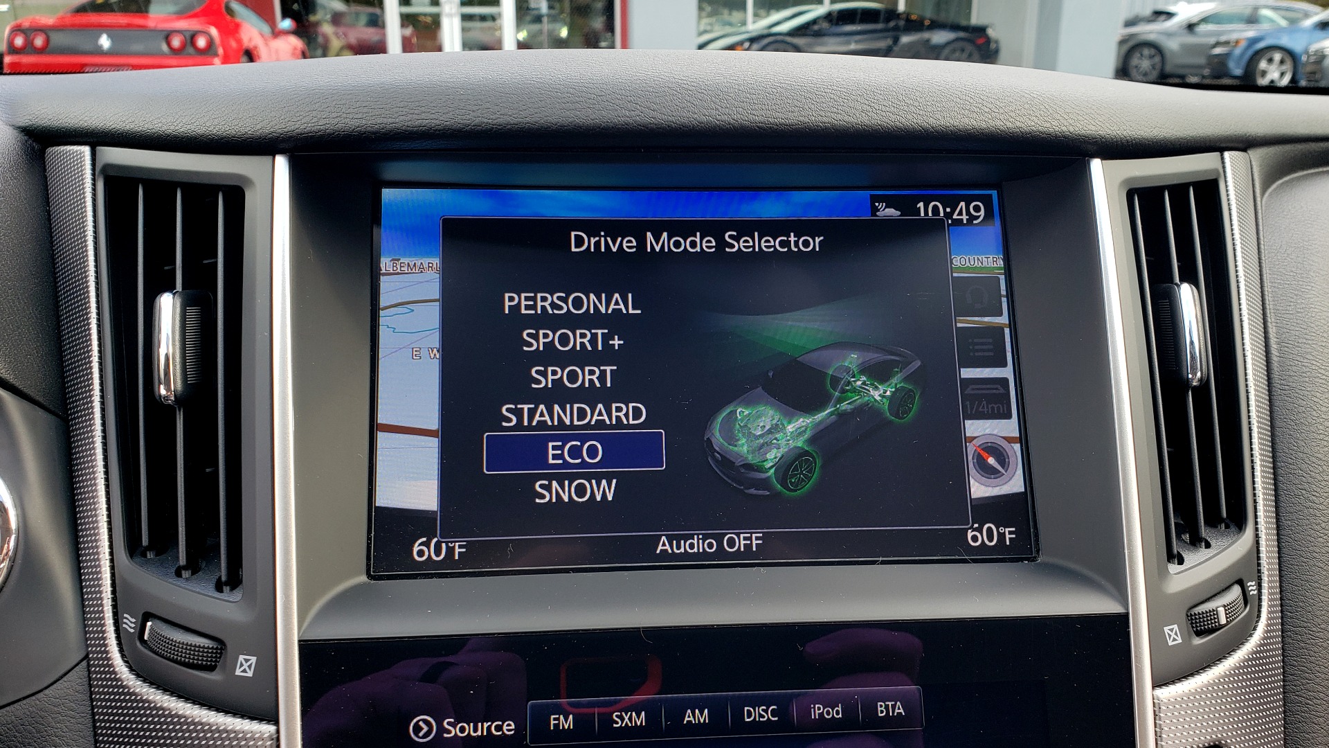 Used 2016 INFINITI Q50 3.0T RED SPORT 400 / NAV / PREM PLUS / BLIND SPOT / REARVIEW for sale Sold at Formula Imports in Charlotte NC 28227 44