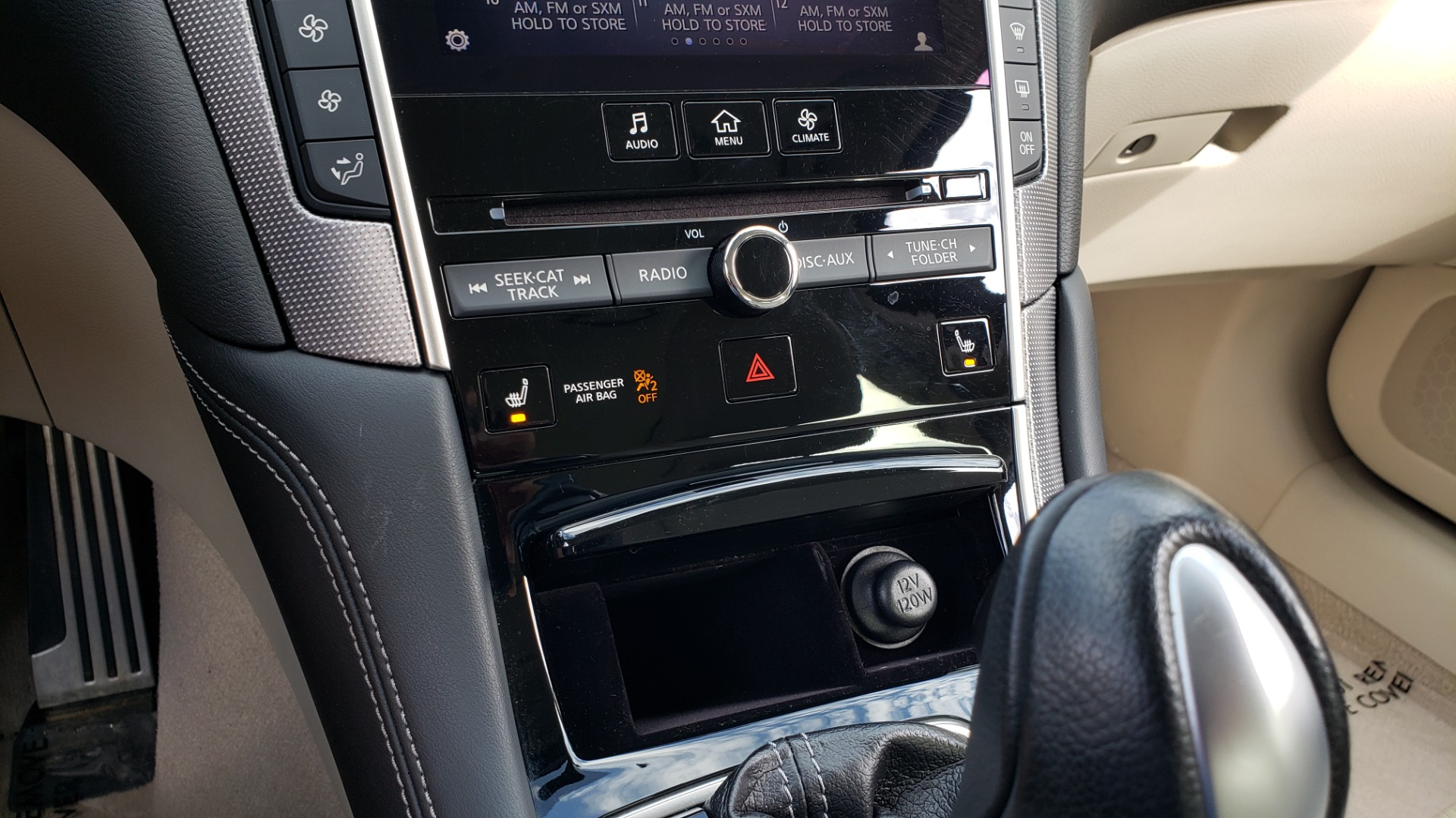 Used 2016 INFINITI Q50 3.0T RED SPORT 400 / NAV / PREM PLUS / BLIND SPOT / REARVIEW for sale Sold at Formula Imports in Charlotte NC 28227 48