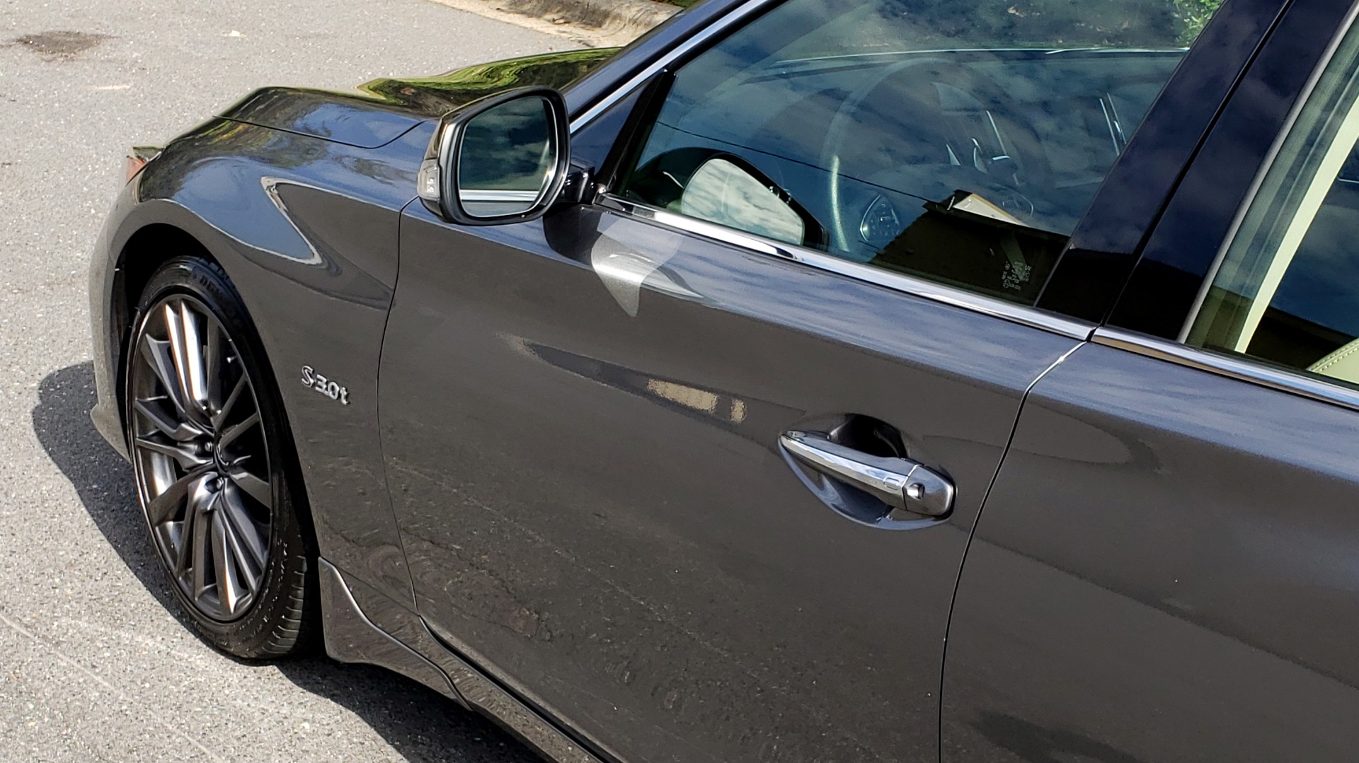 Used 2016 INFINITI Q50 3.0T RED SPORT 400 / NAV / PREM PLUS / BLIND SPOT / REARVIEW for sale Sold at Formula Imports in Charlotte NC 28227 7