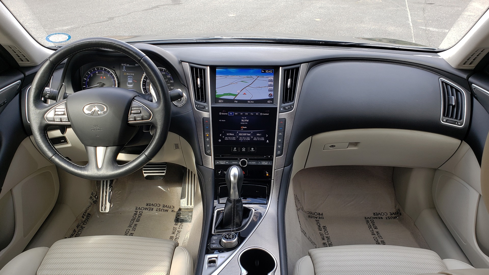 Used 2016 INFINITI Q50 3.0T RED SPORT 400 / NAV / PREM PLUS / BLIND SPOT / REARVIEW for sale Sold at Formula Imports in Charlotte NC 28227 78