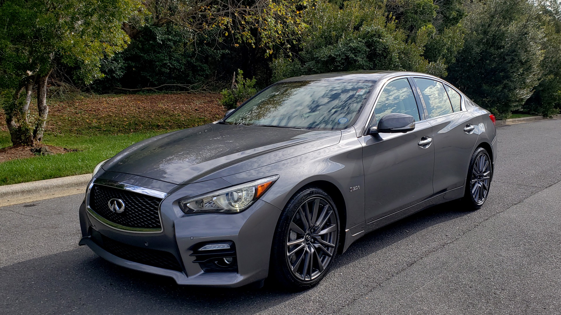 Used 2016 INFINITI Q50 3.0T RED SPORT 400 / NAV / PREM PLUS / BLIND SPOT / REARVIEW for sale Sold at Formula Imports in Charlotte NC 28227 1