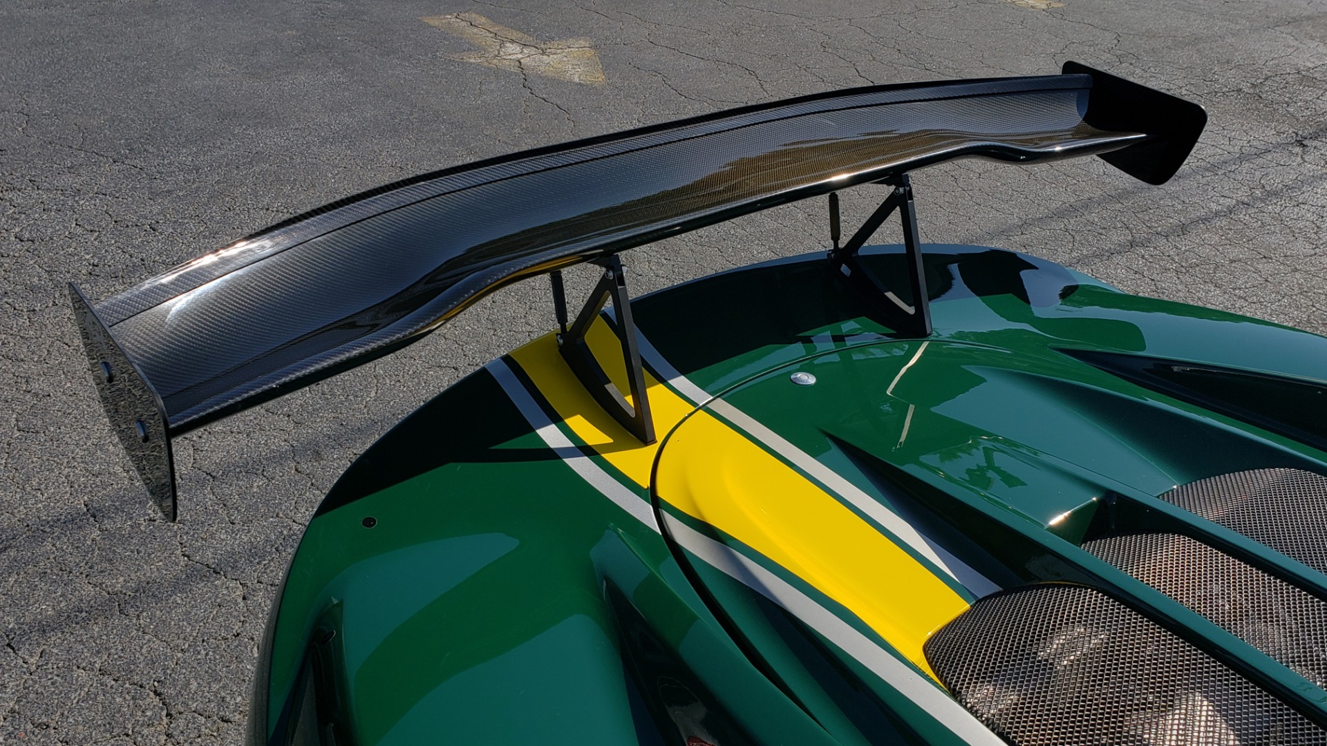 Large Mounted Lotus Elise Print Art Racing Car KW Davies 16” By 12” 