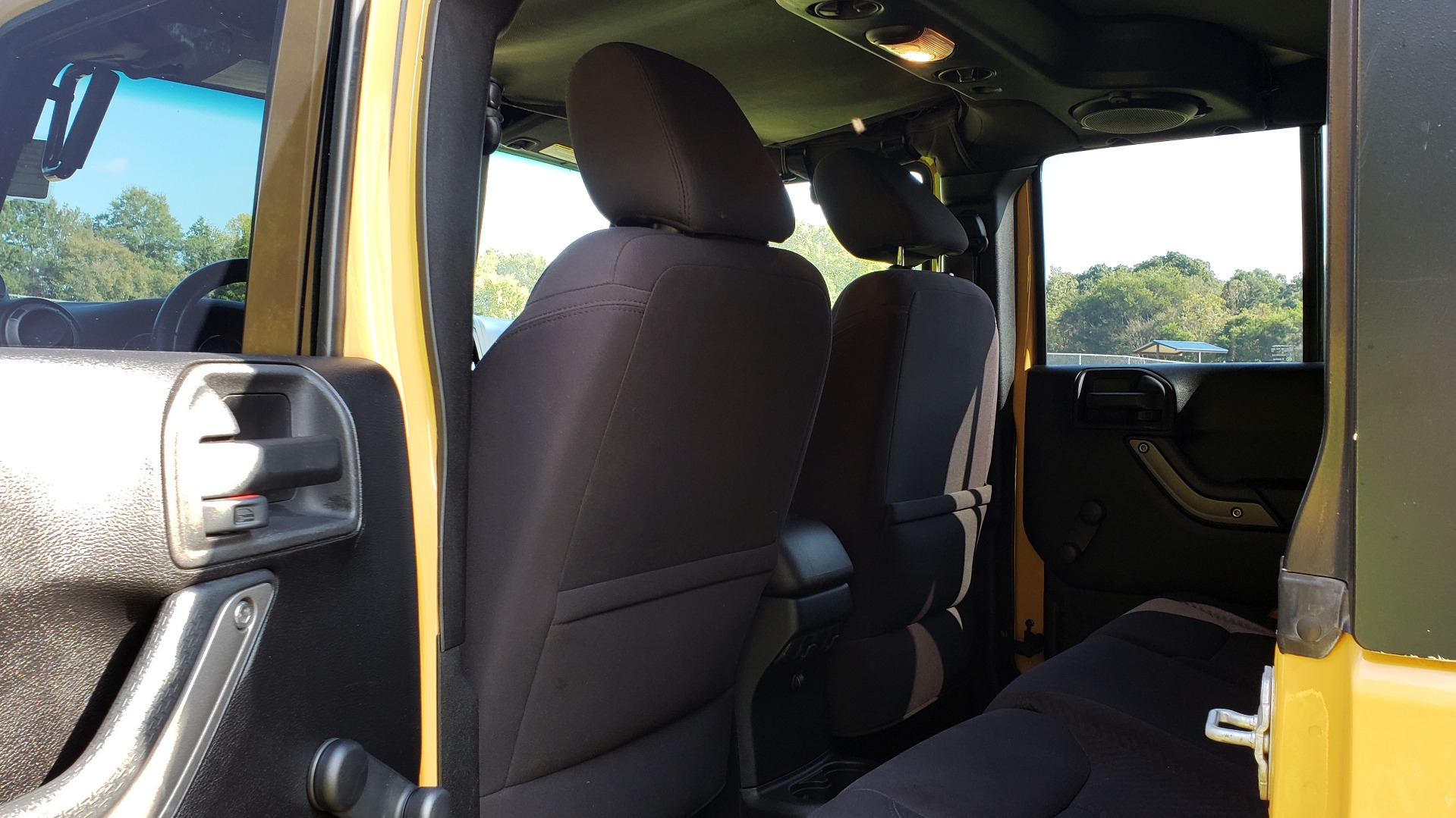 Used 2013 Jeep WRANGLER UNLIMITED SPORT 4X4 / 3.6L V6 / 5-SPD AUTO / 3-PC FREEDOM TOP for sale Sold at Formula Imports in Charlotte NC 28227 53