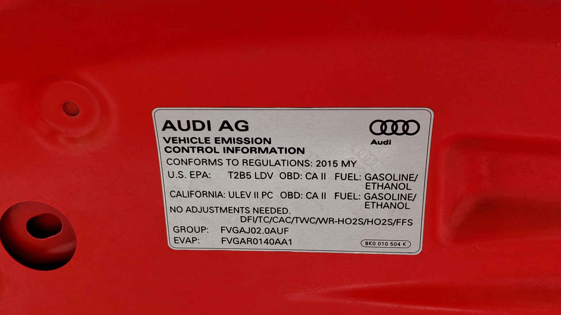 Used 2015 Audi A5 PREMIUM PLUS 2.0T / SPORT PLUS / S-LINE / SUNROOF / REARVIEW for sale Sold at Formula Imports in Charlotte NC 28227 18