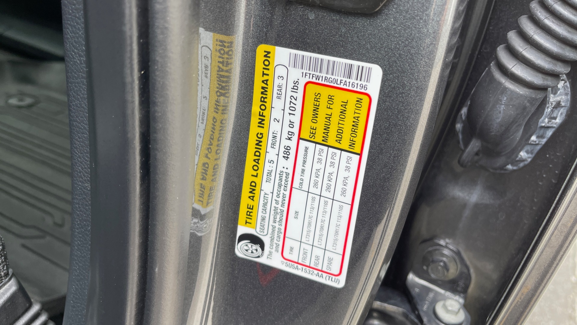 Used 2020 Ford F-150 RAPTOR 4X4 SUPERCREW / NAV / B&O SOUND / SUNROOF / REARVIEW for sale Sold at Formula Imports in Charlotte NC 28227 77