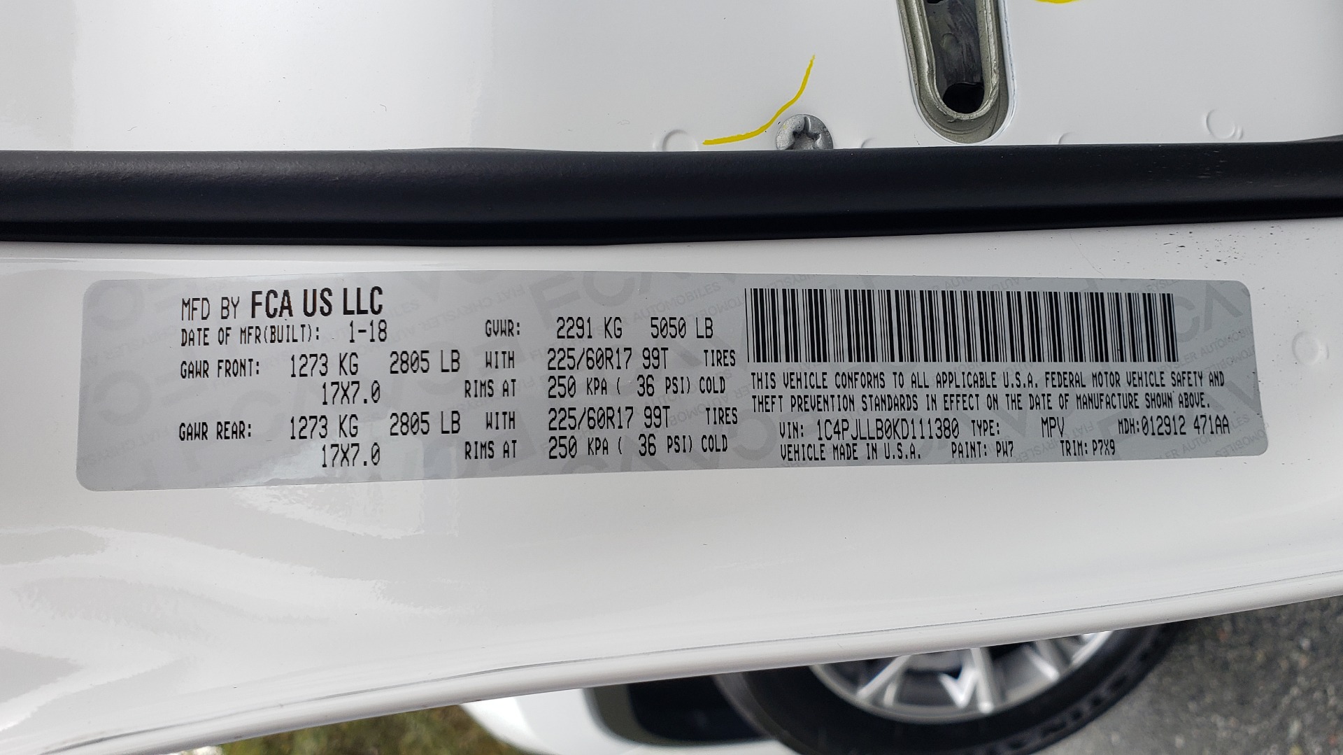 Used 2019 Jeep CHEROKEE LATITUDE PLUS FWD / CLD WTHR / HTD STS / BLIND SPOT / PRK ASST for sale Sold at Formula Imports in Charlotte NC 28227 87