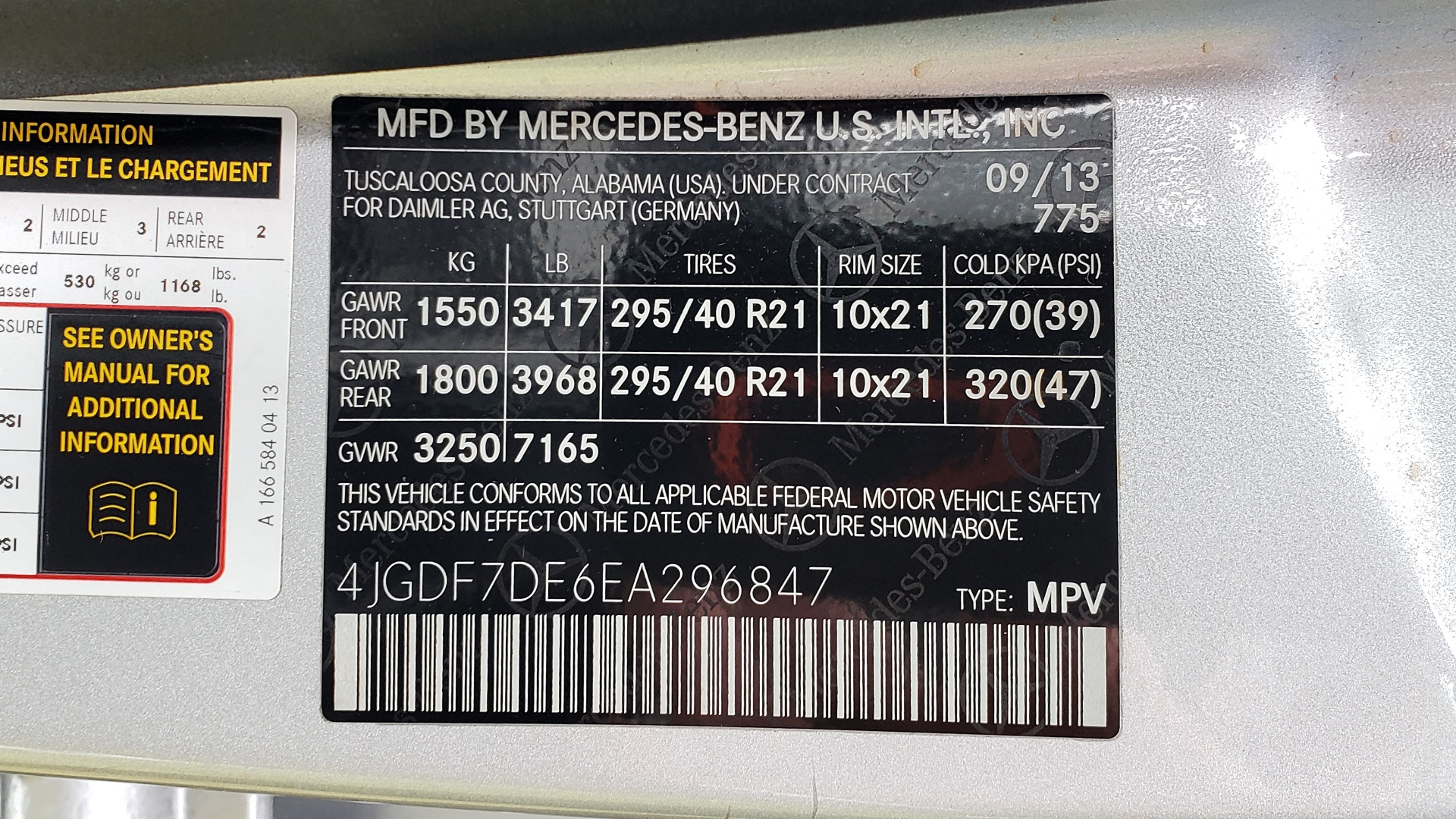 Used 2014 Mercedes-Benz GL-CLASS GL 550 4MATIC / DRVR ASST / NAV / PANO-ROOF / 3-ROWS for sale Sold at Formula Imports in Charlotte NC 28227 95