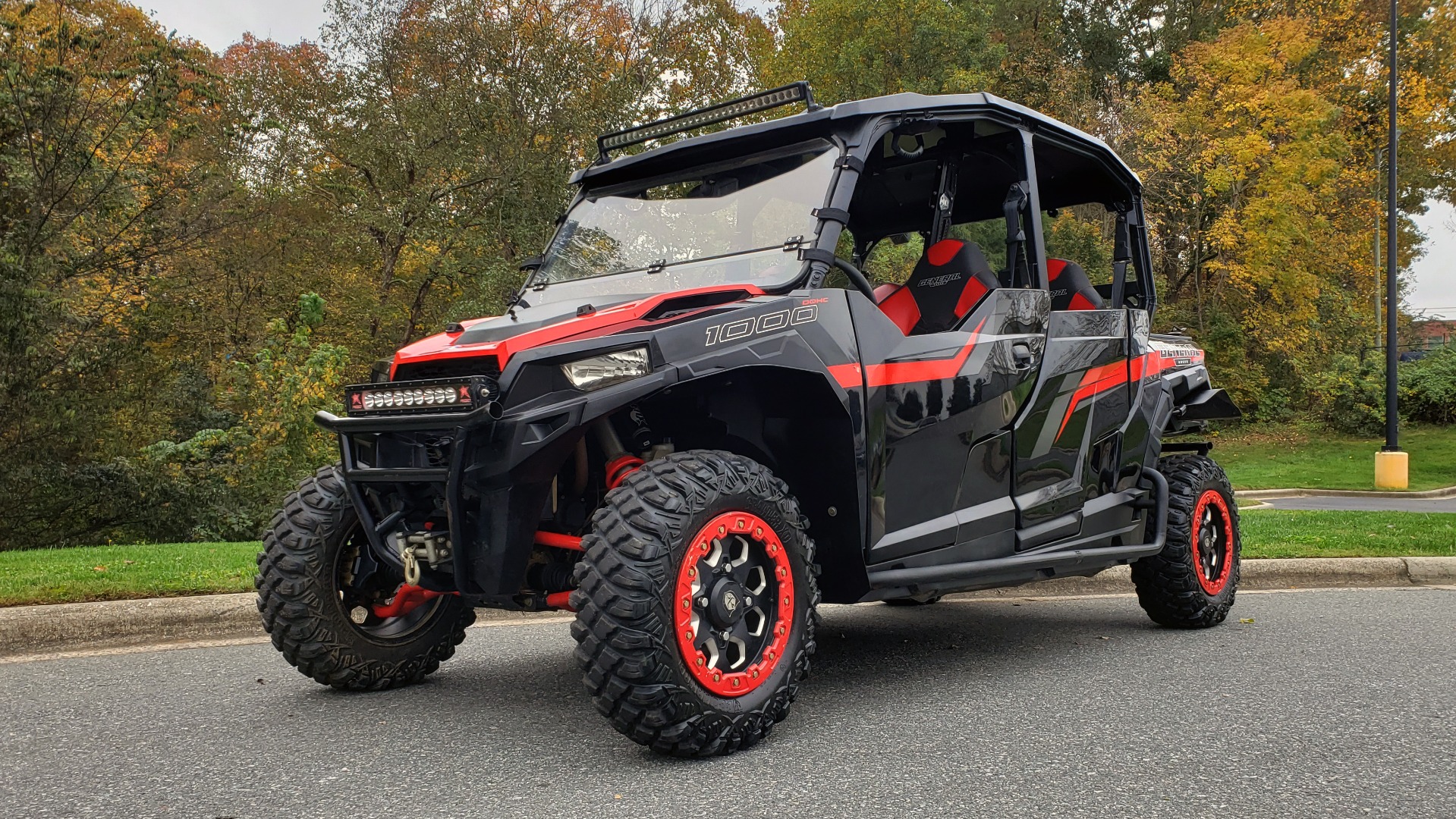Used 2018 Polaris GENERAL 4 1000 EPS / 4-SEATER / TILT BED / LED LIGHT BARS / BACK-UP CAMERA for sale Sold at Formula Imports in Charlotte NC 28227 10