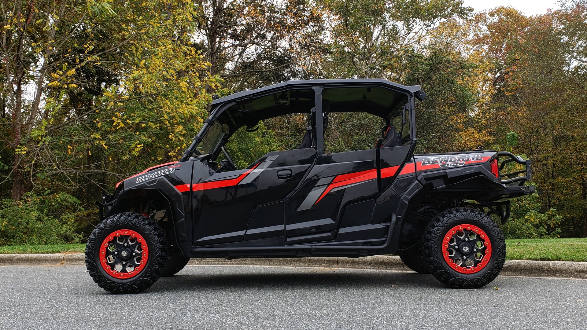 Used 2018 Polaris GENERAL 4 1000 EPS / 4-SEATER / TILT BED / LED LIGHT BARS / BACK-UP CAMERA for sale Sold at Formula Imports in Charlotte NC 28227 11