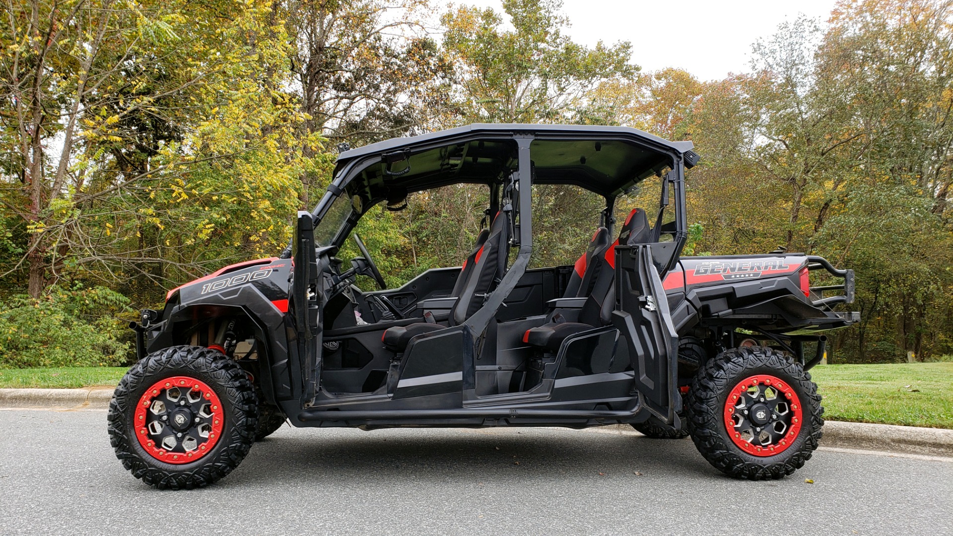 Used 2018 Polaris GENERAL 4 1000 EPS / 4-SEATER / TILT BED / LED LIGHT BARS / BACK-UP CAMERA for sale Sold at Formula Imports in Charlotte NC 28227 17