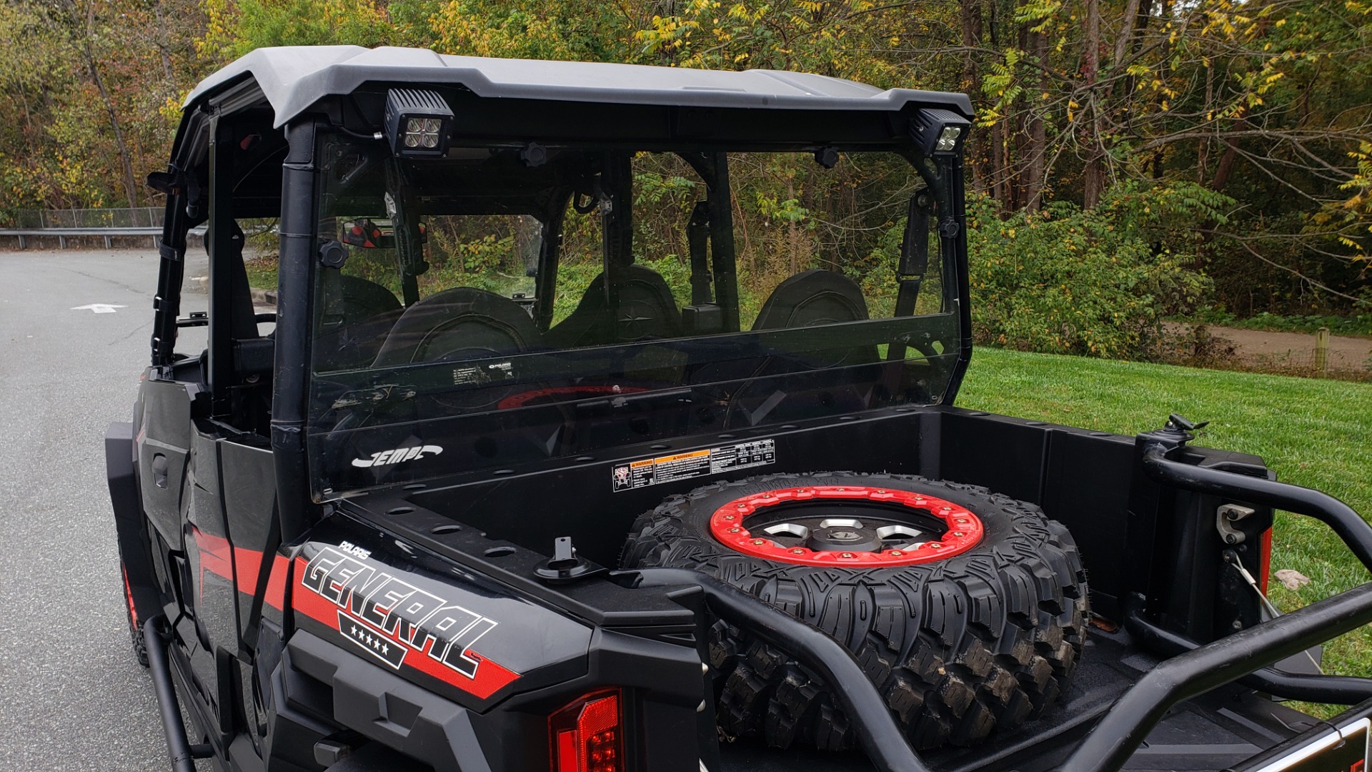 Used 2018 Polaris GENERAL 4 1000 EPS / 4-SEATER / TILT BED / LED LIGHT BARS / BACK-UP CAMERA for sale Sold at Formula Imports in Charlotte NC 28227 18