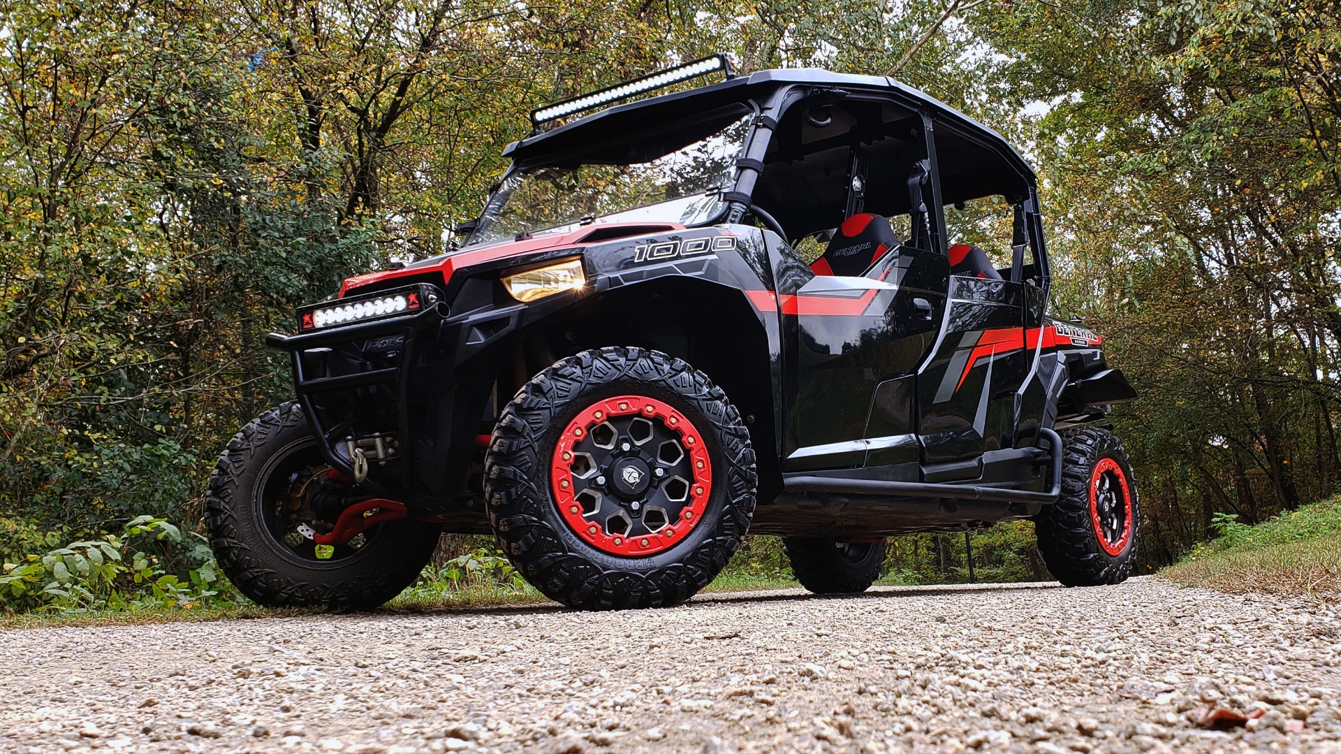 Used 2018 Polaris GENERAL 4 1000 EPS / 4-SEATER / TILT BED / LED LIGHT BARS / BACK-UP CAMERA for sale Sold at Formula Imports in Charlotte NC 28227 2