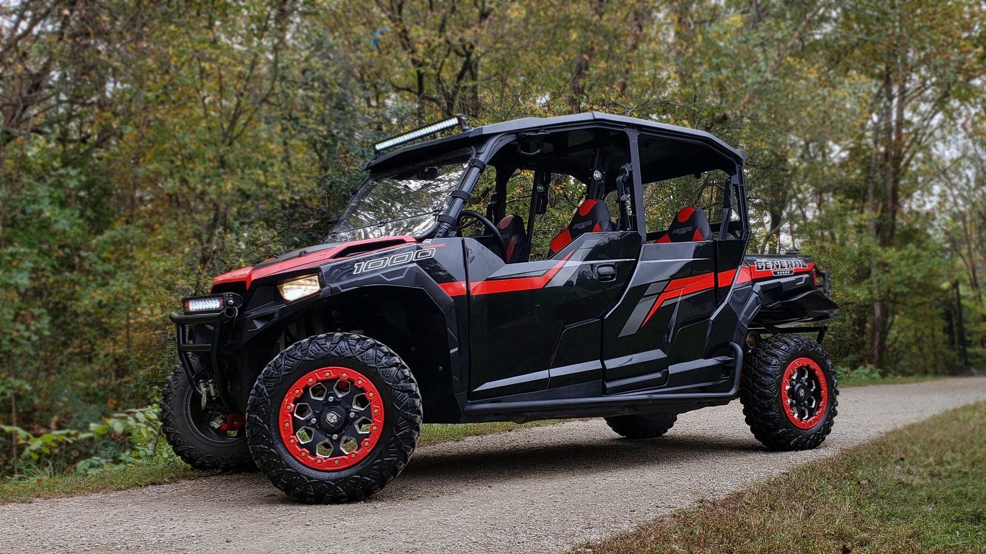 Used 2018 Polaris GENERAL 4 1000 EPS / 4-SEATER / TILT BED / LED LIGHT BARS / BACK-UP CAMERA for sale Sold at Formula Imports in Charlotte NC 28227 4