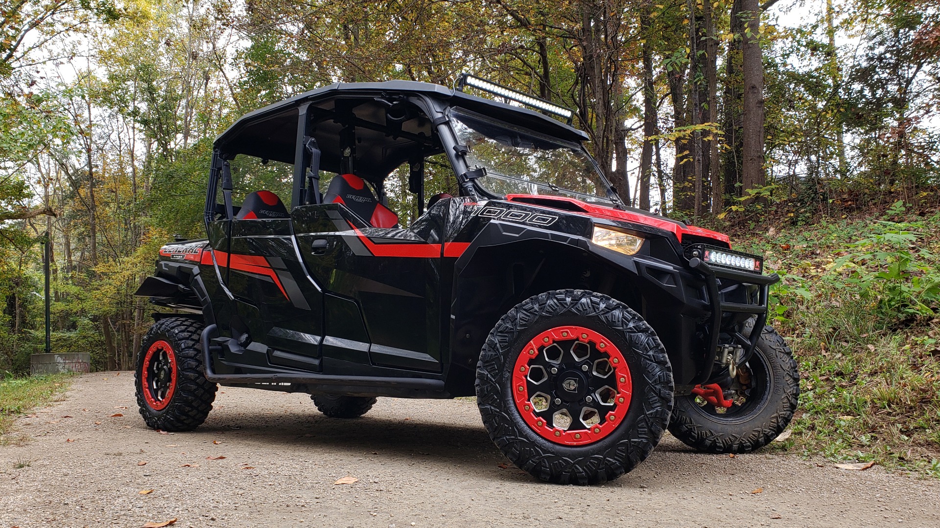 Used 2018 Polaris GENERAL 4 1000 EPS / 4-SEATER / TILT BED / LED LIGHT BARS / BACK-UP CAMERA for sale Sold at Formula Imports in Charlotte NC 28227 5