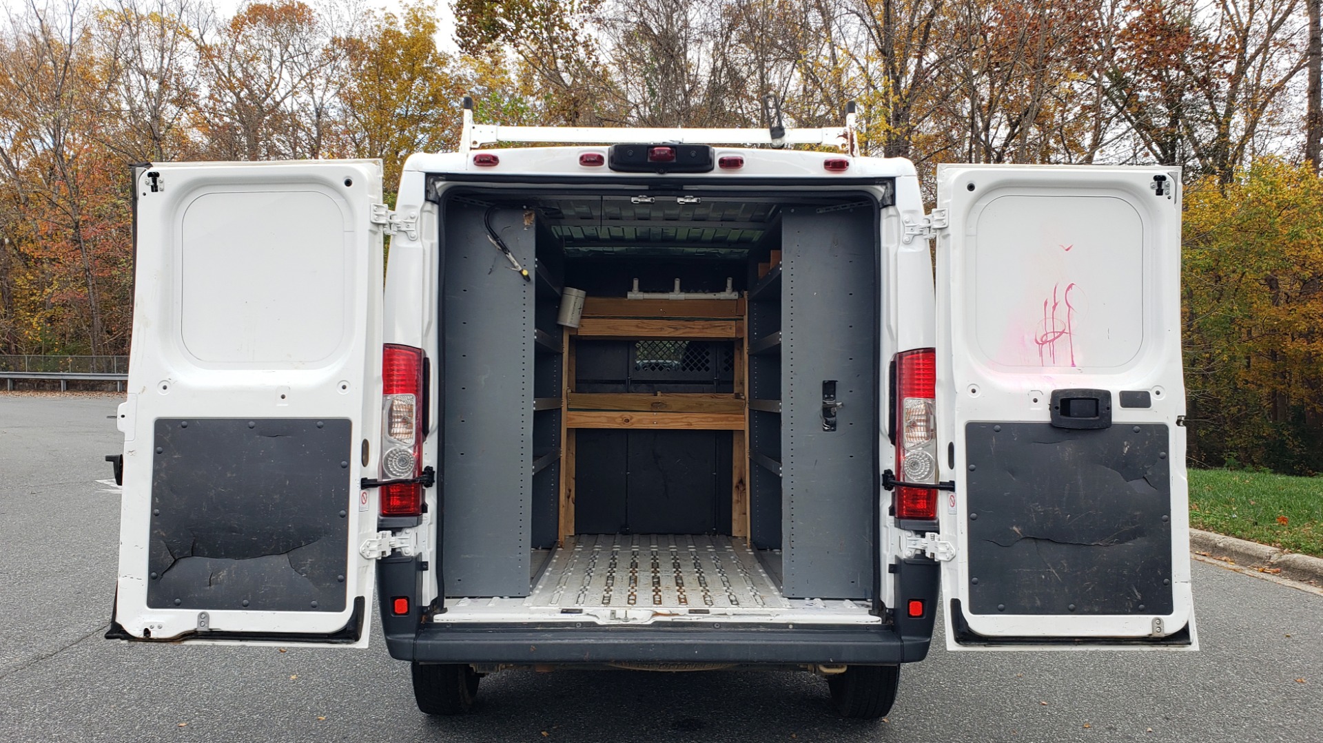 Used 2015 Ram PROMASTER CARGO VAN 136-INCH WB / LOW ROOF / LADDER RACK / INSIDE RACKS for sale Sold at Formula Imports in Charlotte NC 28227 55