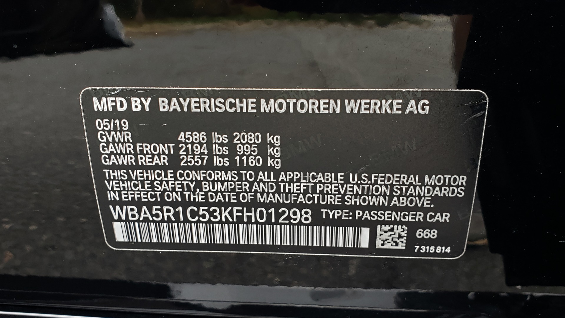 Used 2019 BMW 3 SERIES 330I PREM PKG / NAV / CONV PKG / H&K SND / LIVE COCKPIT PRO for sale Sold at Formula Imports in Charlotte NC 28227 91