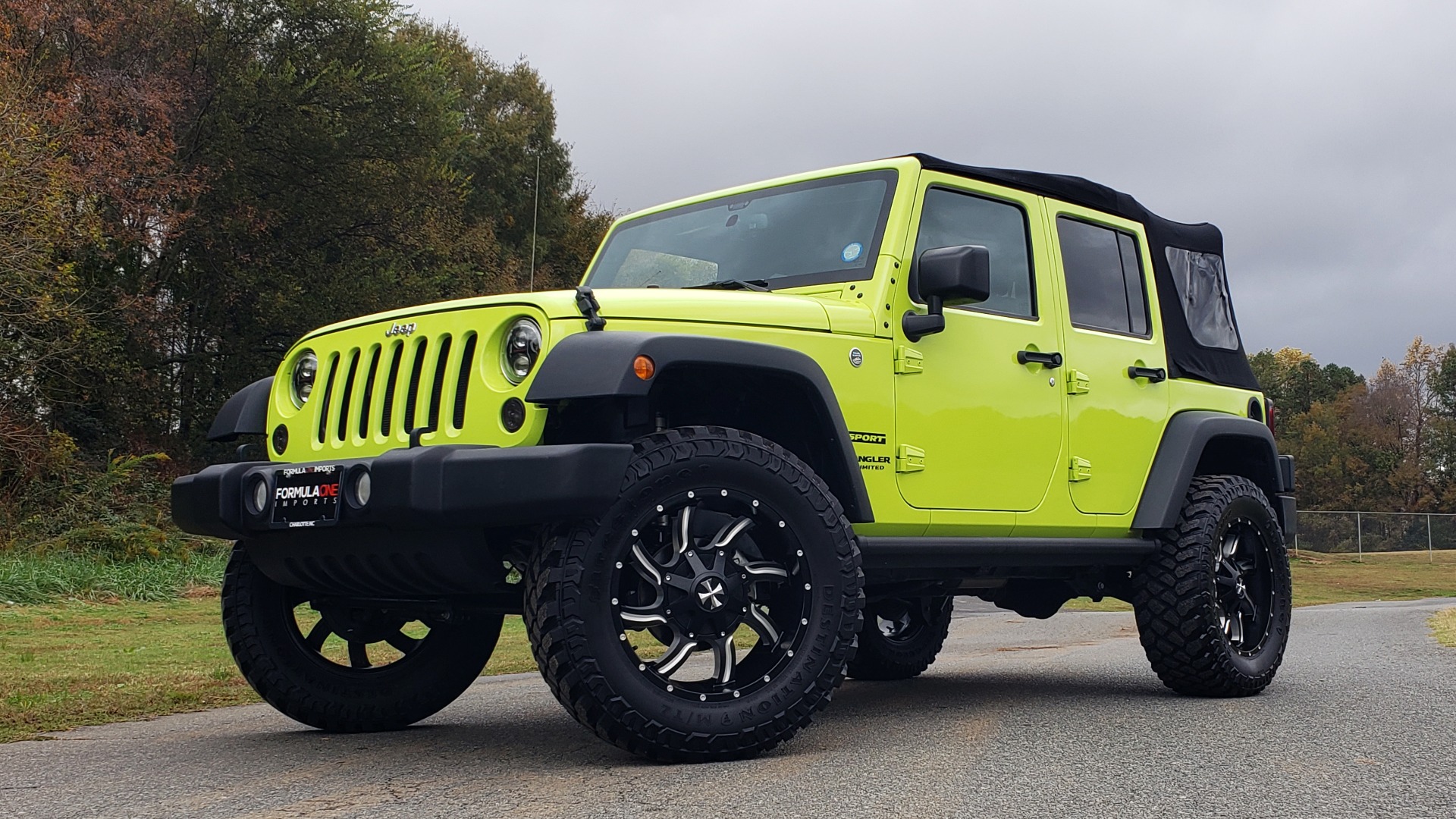 Used 2016 Jeep WRANGLER UNLIMITED SPORT 4X4 / POWER TOP / NAV / HTD STS / REARVIEW for sale Sold at Formula Imports in Charlotte NC 28227 2