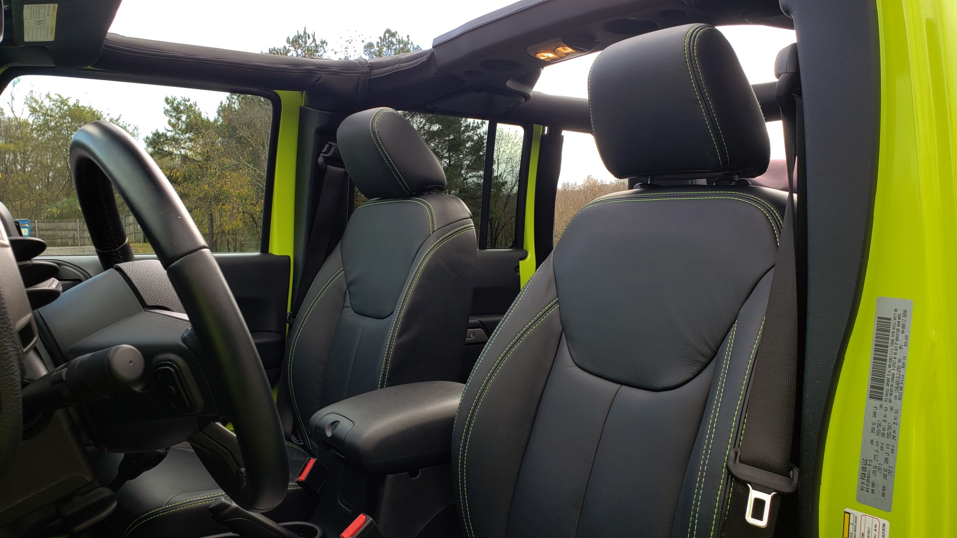 Used 2016 Jeep WRANGLER UNLIMITED SPORT 4X4 / POWER TOP / NAV / HTD STS / REARVIEW for sale Sold at Formula Imports in Charlotte NC 28227 53