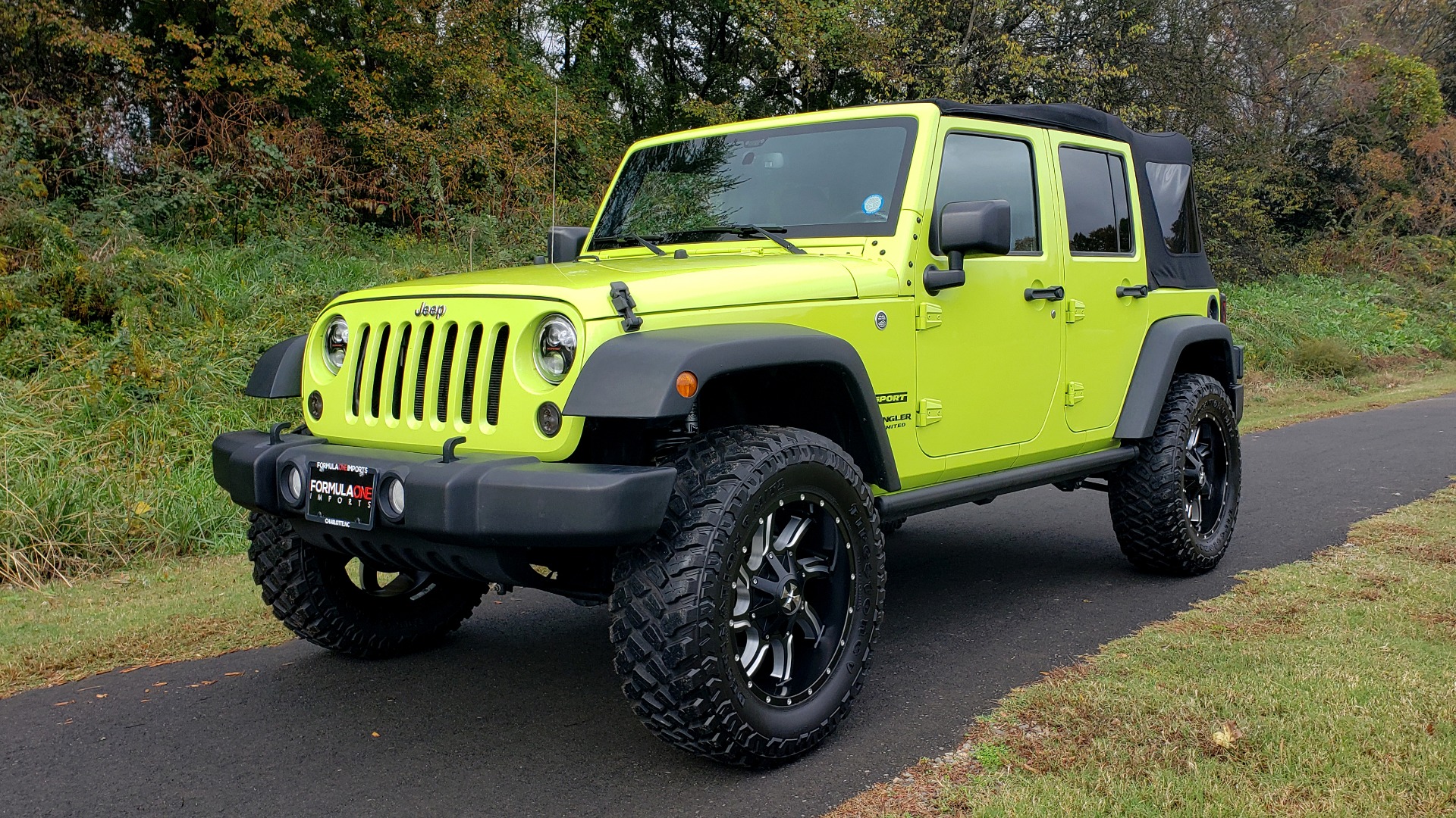 Used 2016 Jeep WRANGLER UNLIMITED SPORT 4X4 / POWER TOP / NAV / HTD STS / REARVIEW for sale Sold at Formula Imports in Charlotte NC 28227 6
